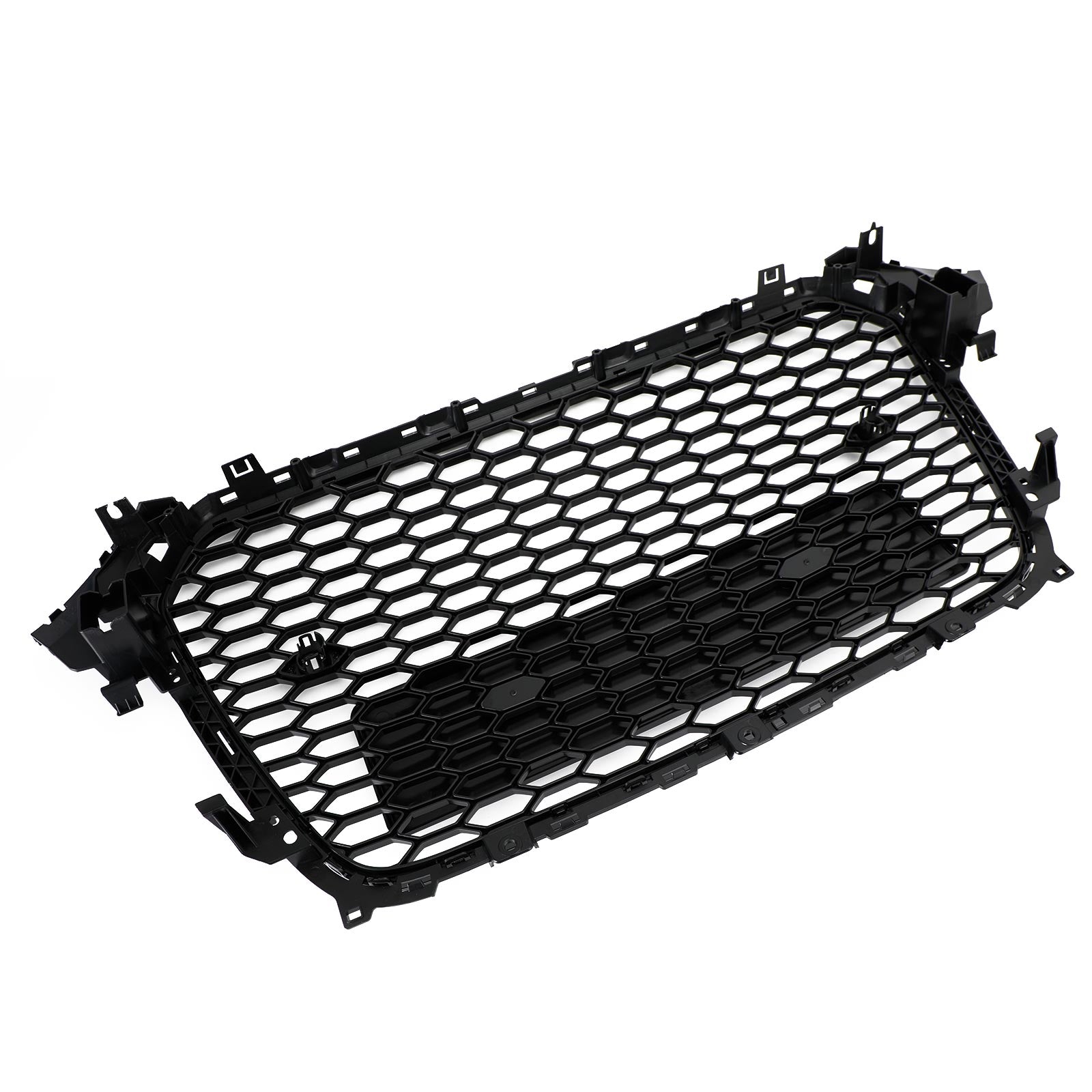 2013 2014 2015 2016 Audi A4 S4 B8.5 RS4 Stijl Mesh Voorbumper Grille Grill Glanzend Zwart