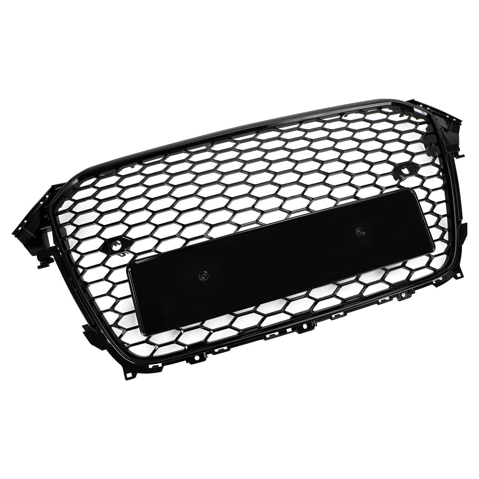 2013 2014 2015 2016 Audi A4 S4 B8.5 RS4 Style Grille de pare-chocs avant en maille noir brillant