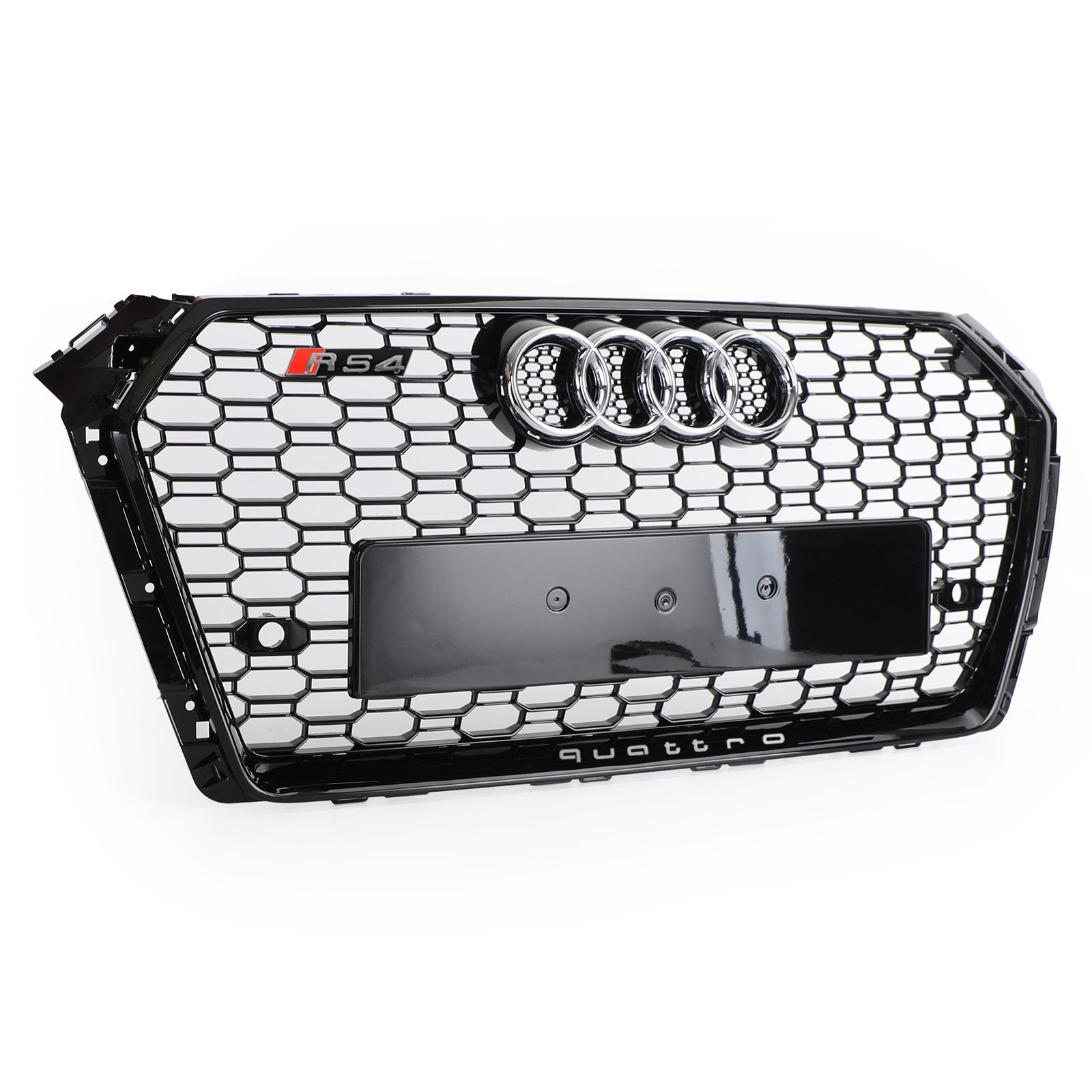 RS4 Style 2017 2018 Audi A4/S4 B9 Griglia a nido d'ape esagonale nera
