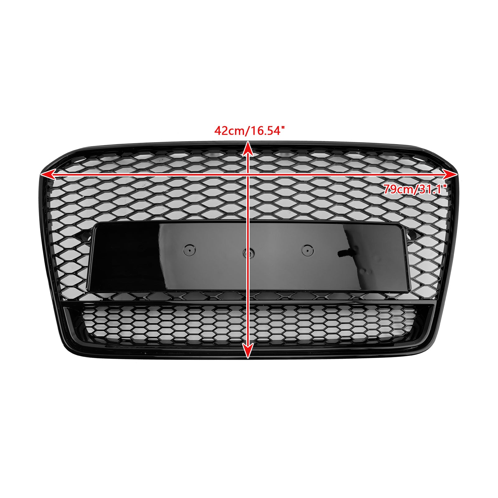 2013 2014 2015 2016 Audi A5 S5 B8.5 RS5 Style Grille de pare-chocs avant en nid d'abeille