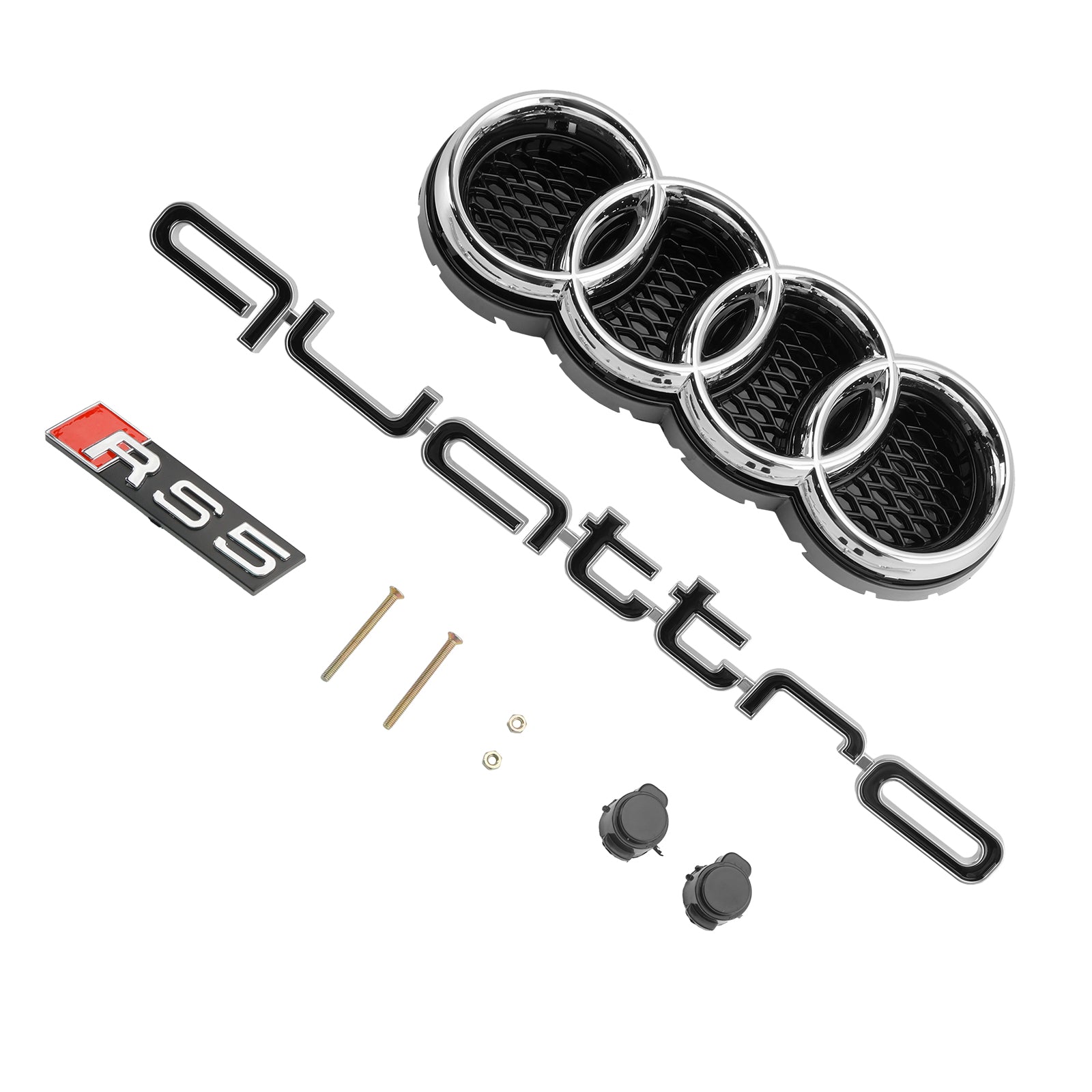 2013 2014 2015 2016 Audi A5 S5 B8.5 RS5 Style Grille de pare-chocs avant en nid d'abeille