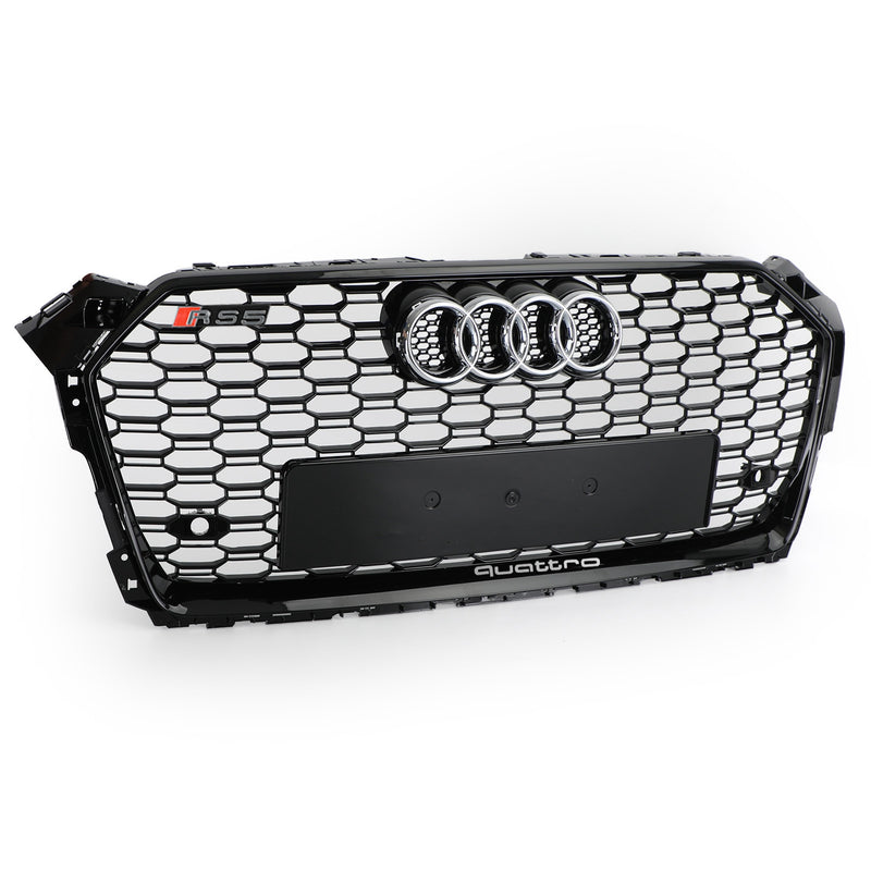 2017-2019 Audi A5 S5 B9 RS5 Style Honeycomb Sport Mesh Hex Grille Grill