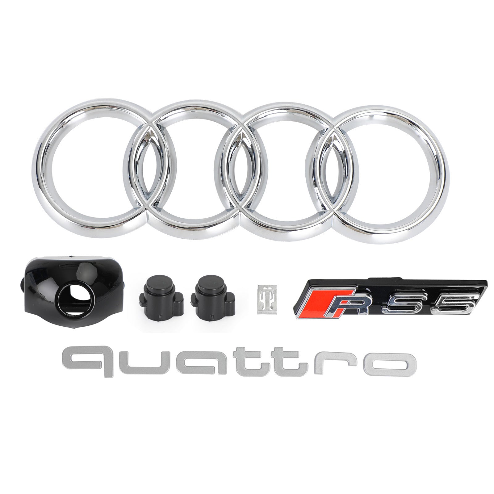 2017-2019 Audi A5 S5 B9 RS5 Style Honeycomb Sport Mesh Hex Grille Grill