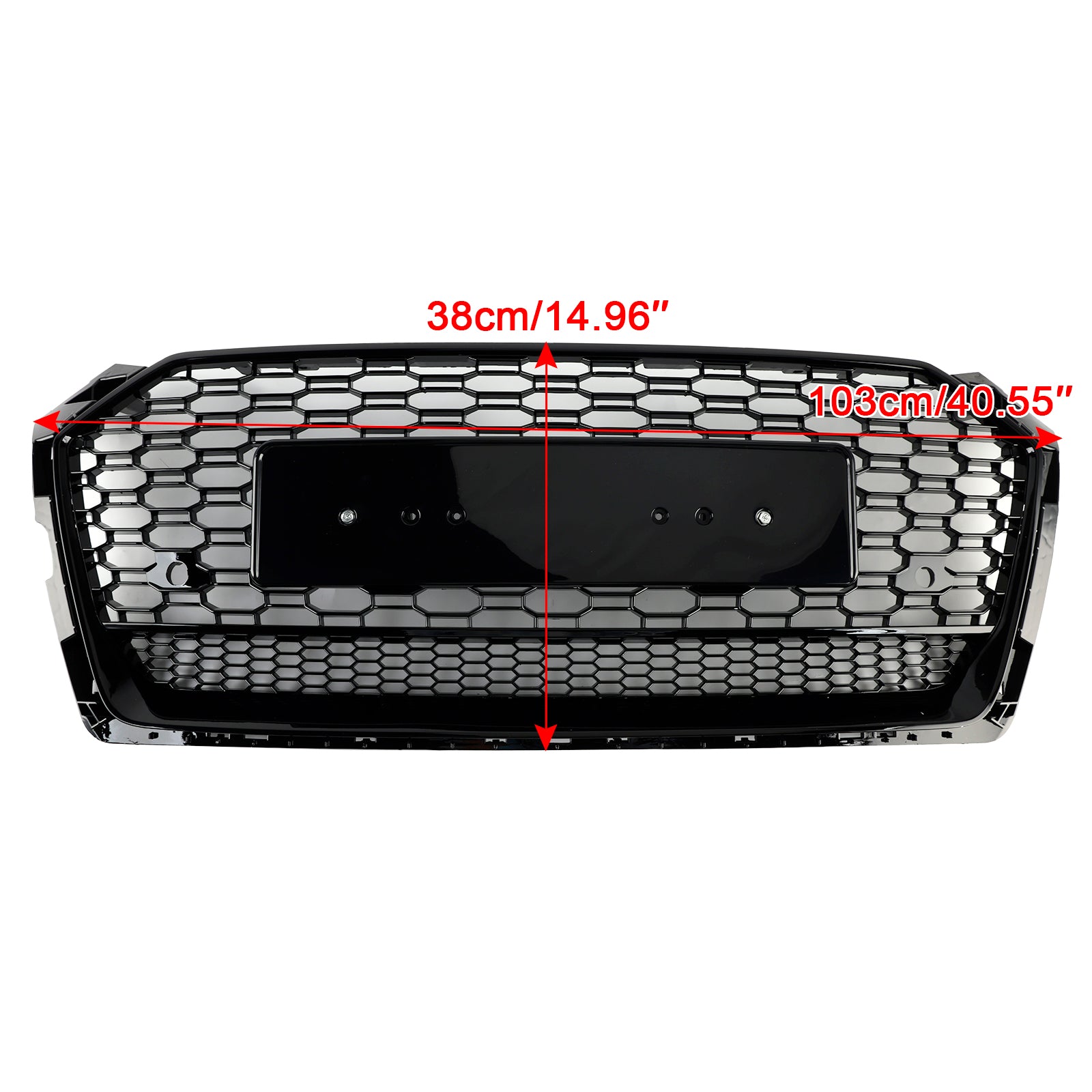 2017-2019 Audi A5 S5 B9 RS5 Style Honeycomb Sport Mesh Hex Grill Grille