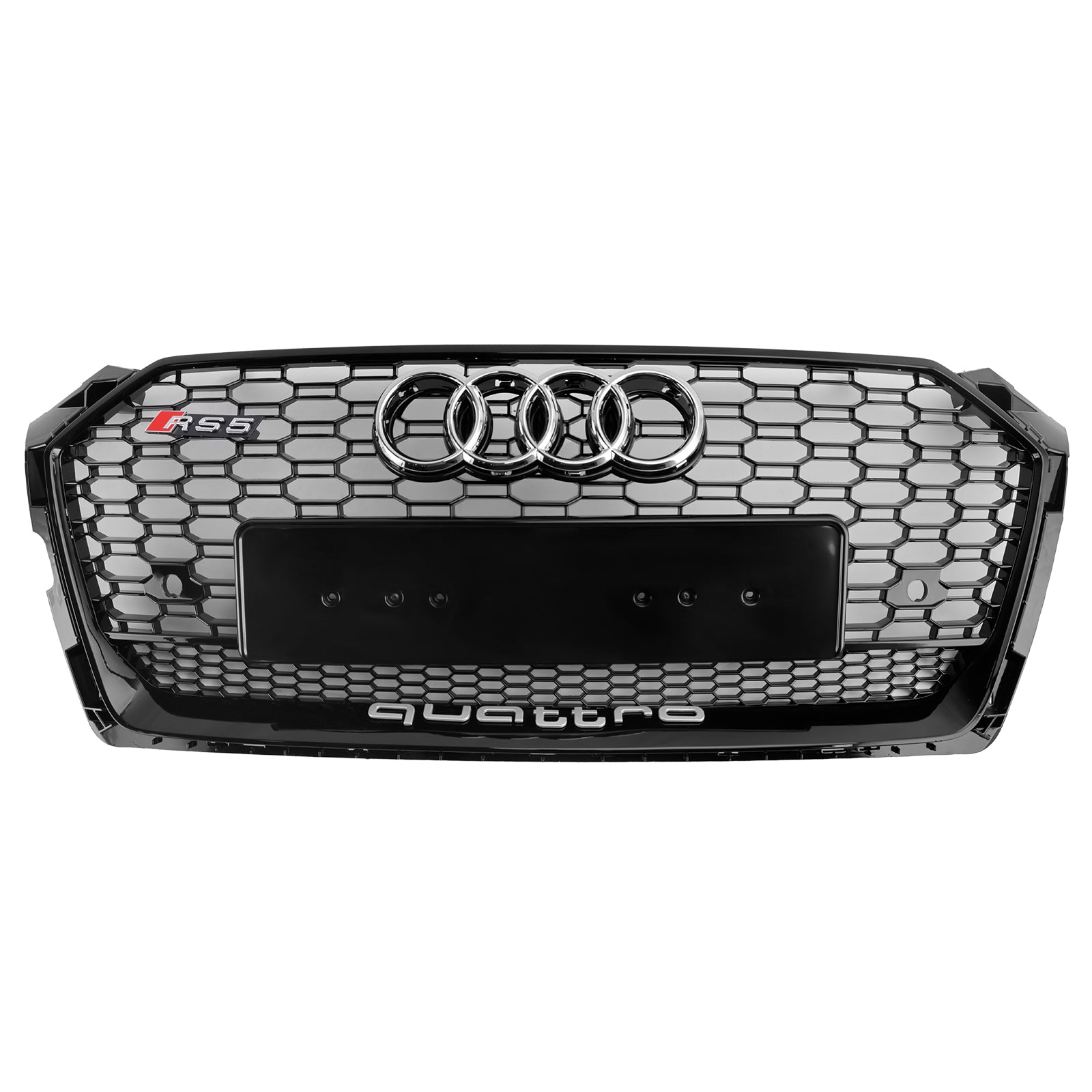 2017-2019 Audi A5 S5 B9 RS5 štýl Honeycomb Sport Mesh Hex Grill Grill