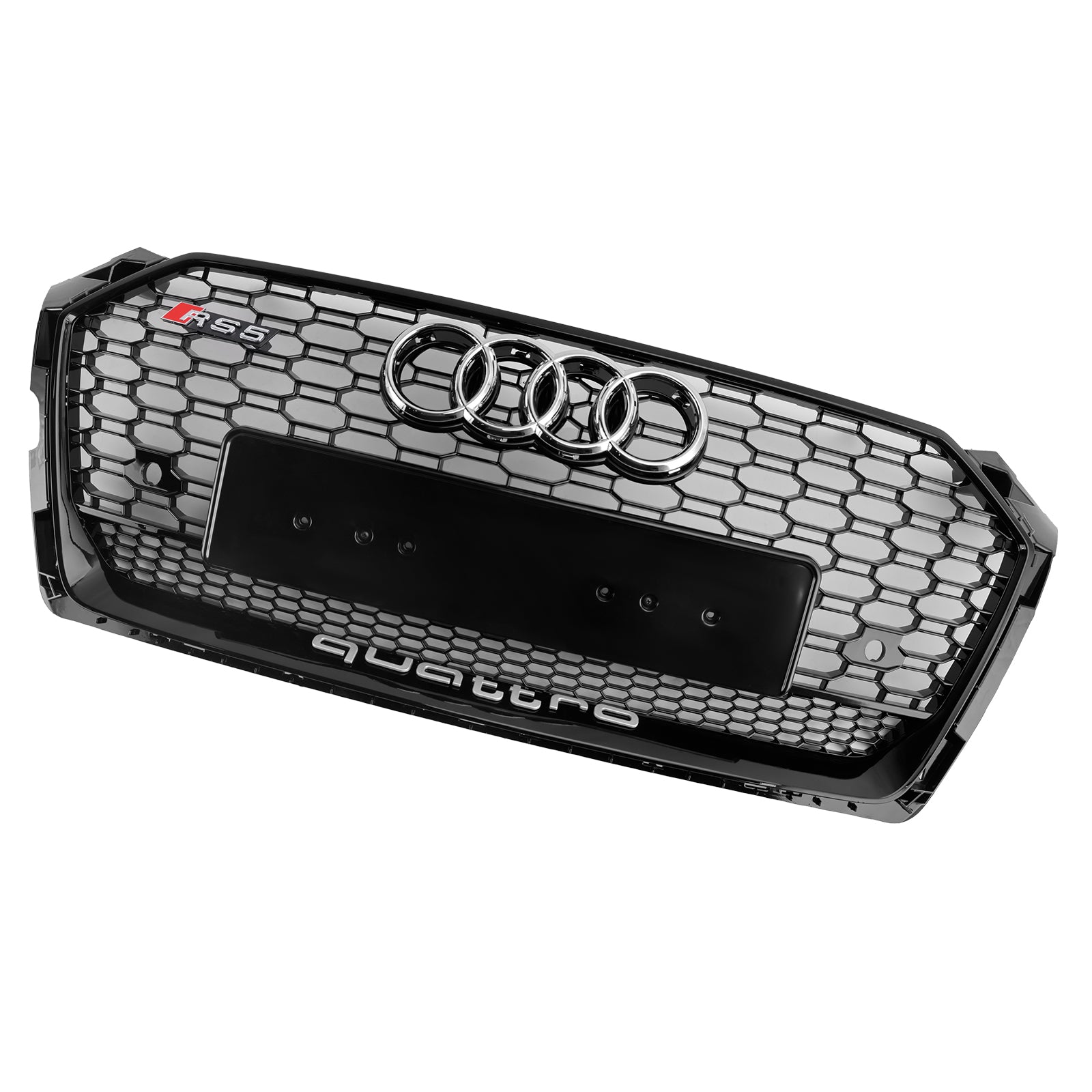 2017-2019 Audi A5 S5 B9 RS5 štýl Honeycomb Sport Mesh Hex Grill Grill