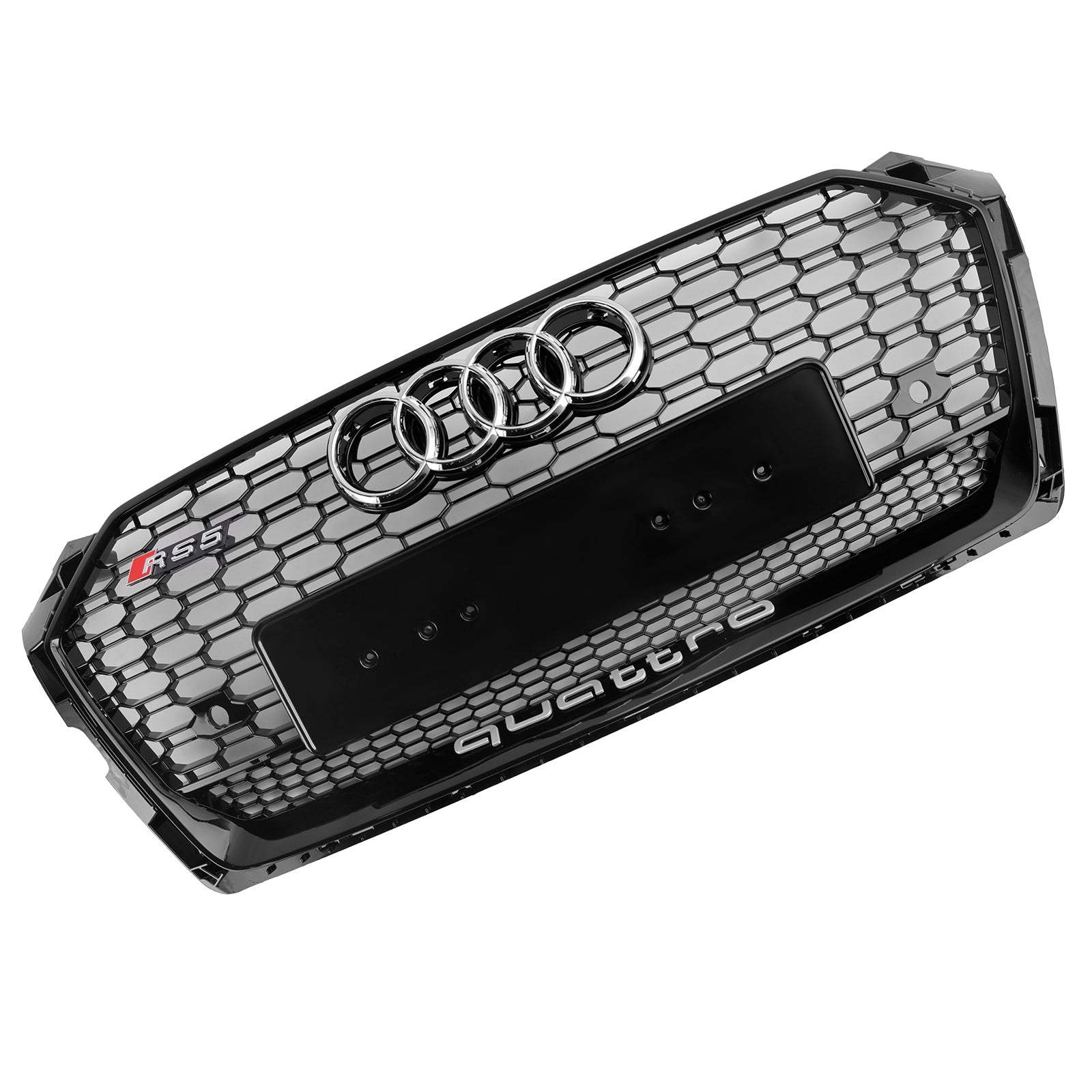 2017-2019 Audi A5 S5 B9 RS5 štýl Honeycomb Sport Mesh Hex Grill Grill