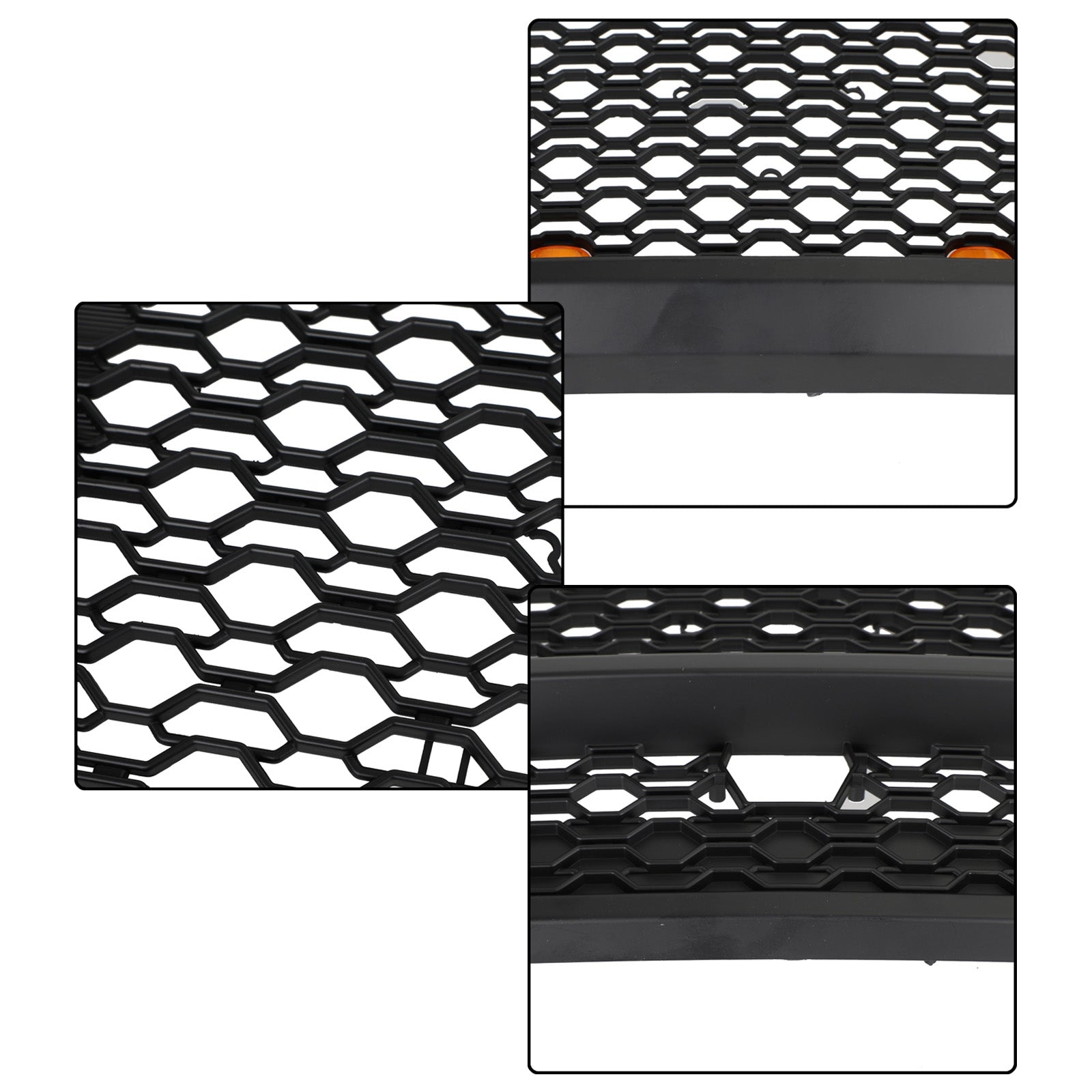 2019-2022 Dodge Ram 1500 TRX v štýle LED Honeycomb predná horná kapucňa mriežka