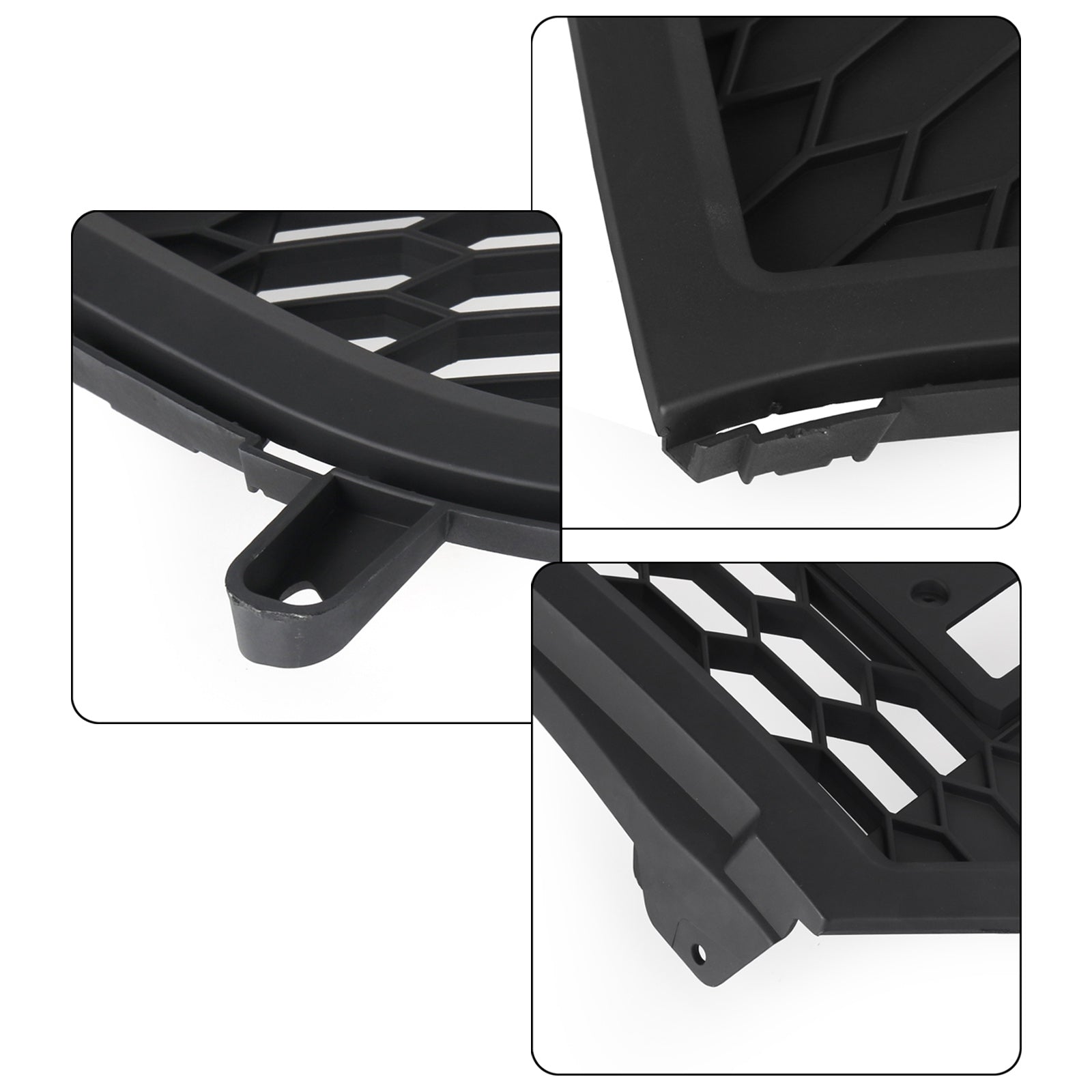 Calandre supérieure noire de pare-chocs avant de Style Raptor de bord pour Ford Edge 2015-2018