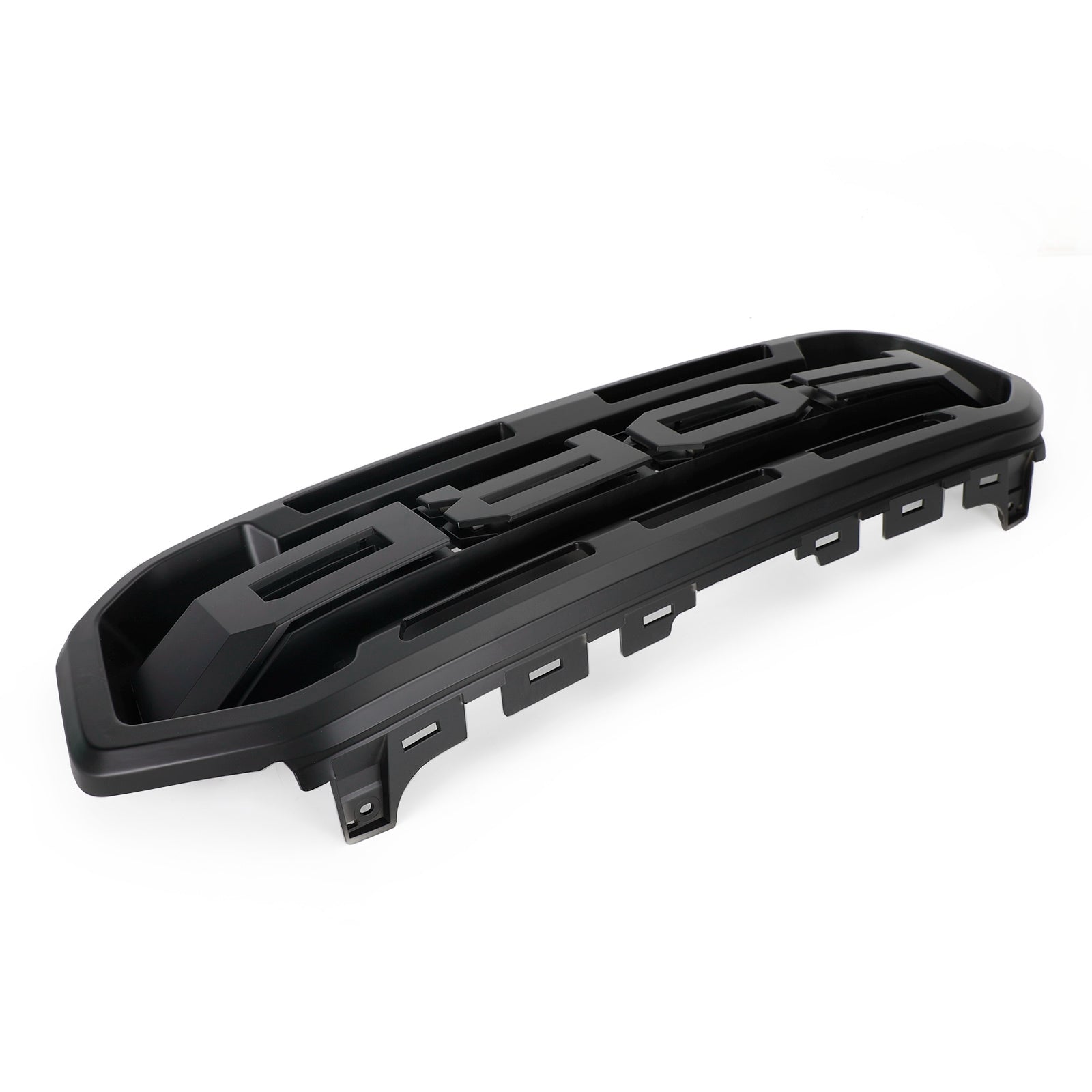 Parrilla superior 2019-2023 (con letras) Parrilla de parachoques delantero estilo Raptor compatible con Ford Ranger negro