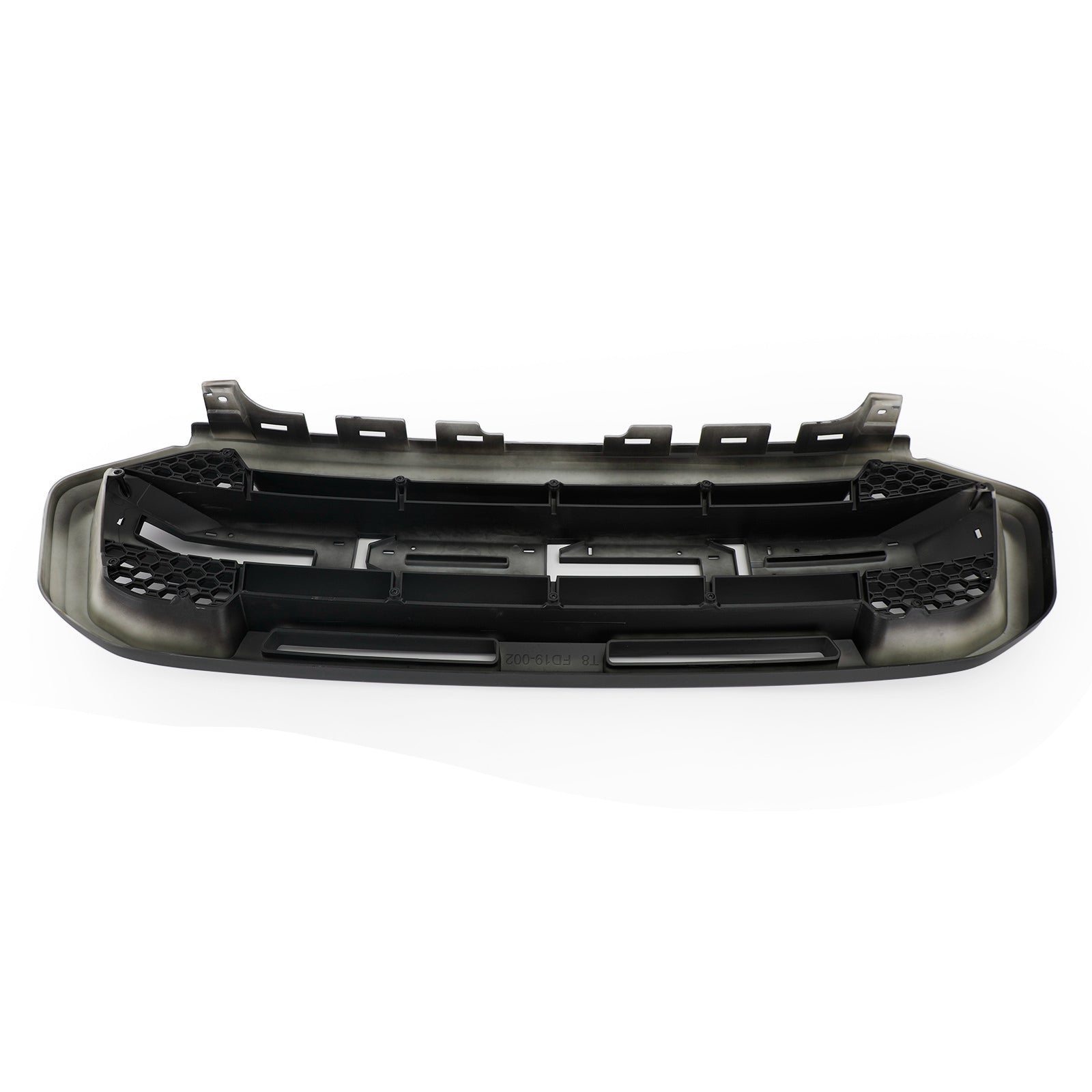 Parrilla superior 2019-2023 (con letras) Parrilla de parachoques delantero estilo Raptor compatible con Ford Ranger negro