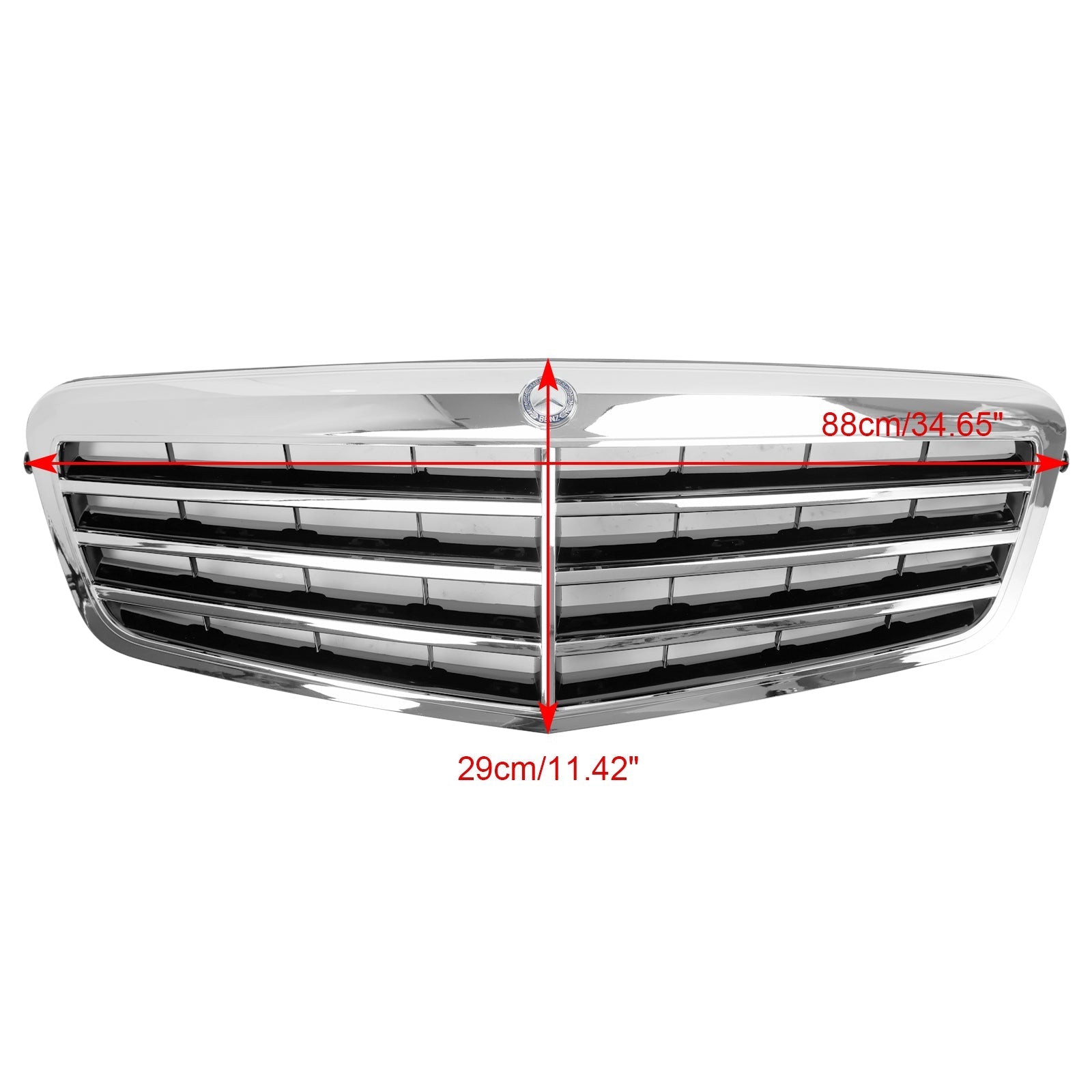 2010 2011 2012 2013 Mercedes-Benz E-Klasse W212 E350 E550 Krom frontgrill Grill