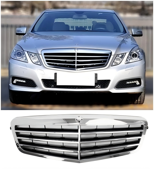Mercedes-Benz E-Klasse 2010-2013 W212 E350 E550 Chromen Front Grille