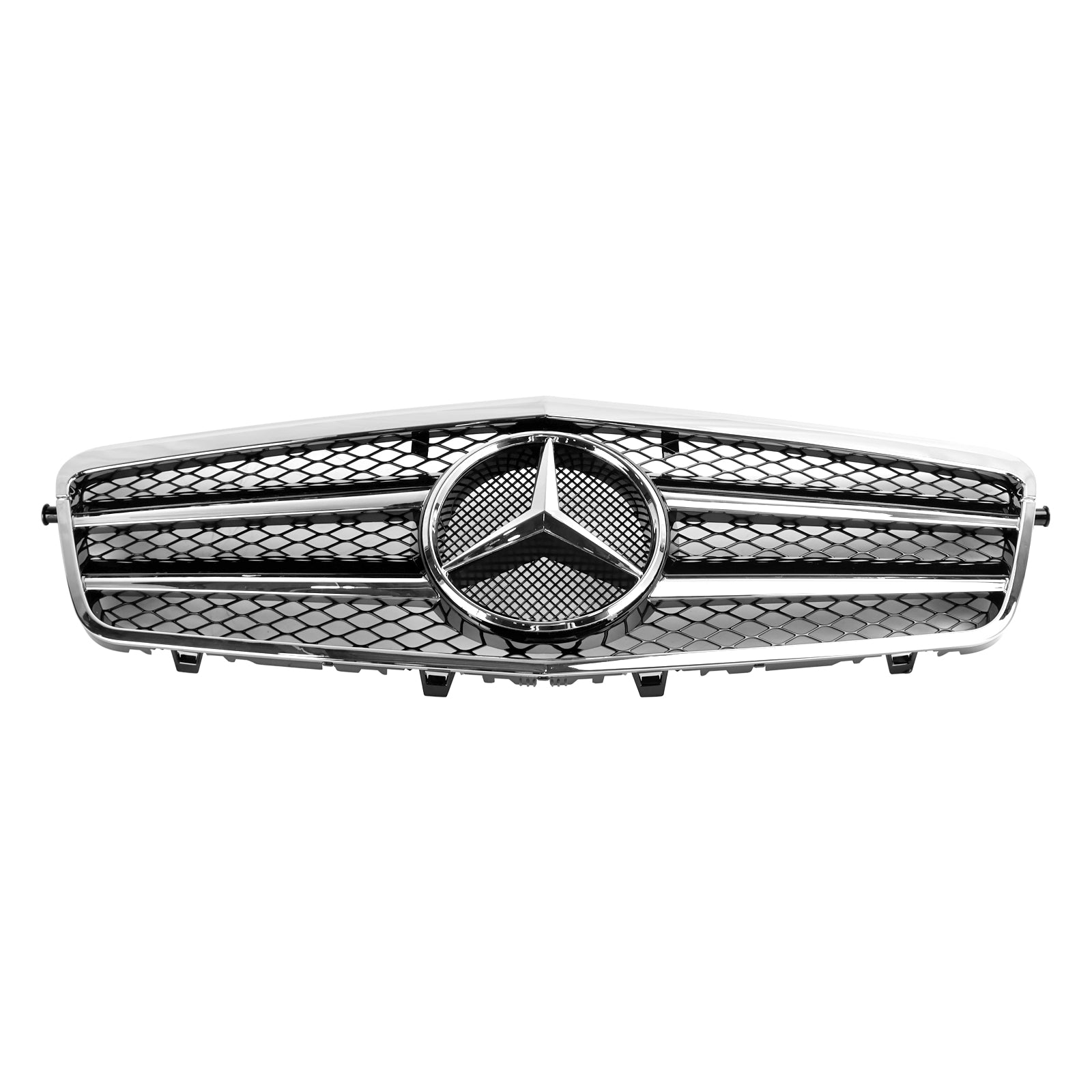 2010 2011 2012 2013 Mercedes-Benz E-Klasse W212 E350 E550 Voorbumper Grille Chroom