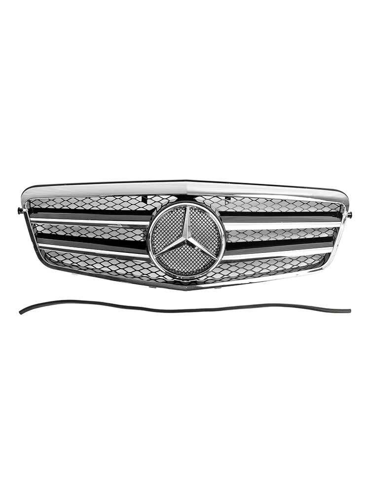 2010 2011 2012 2013 Mercedes-Benz E-Klasse W212 E350 E550 Voorbumper Grille Chroom