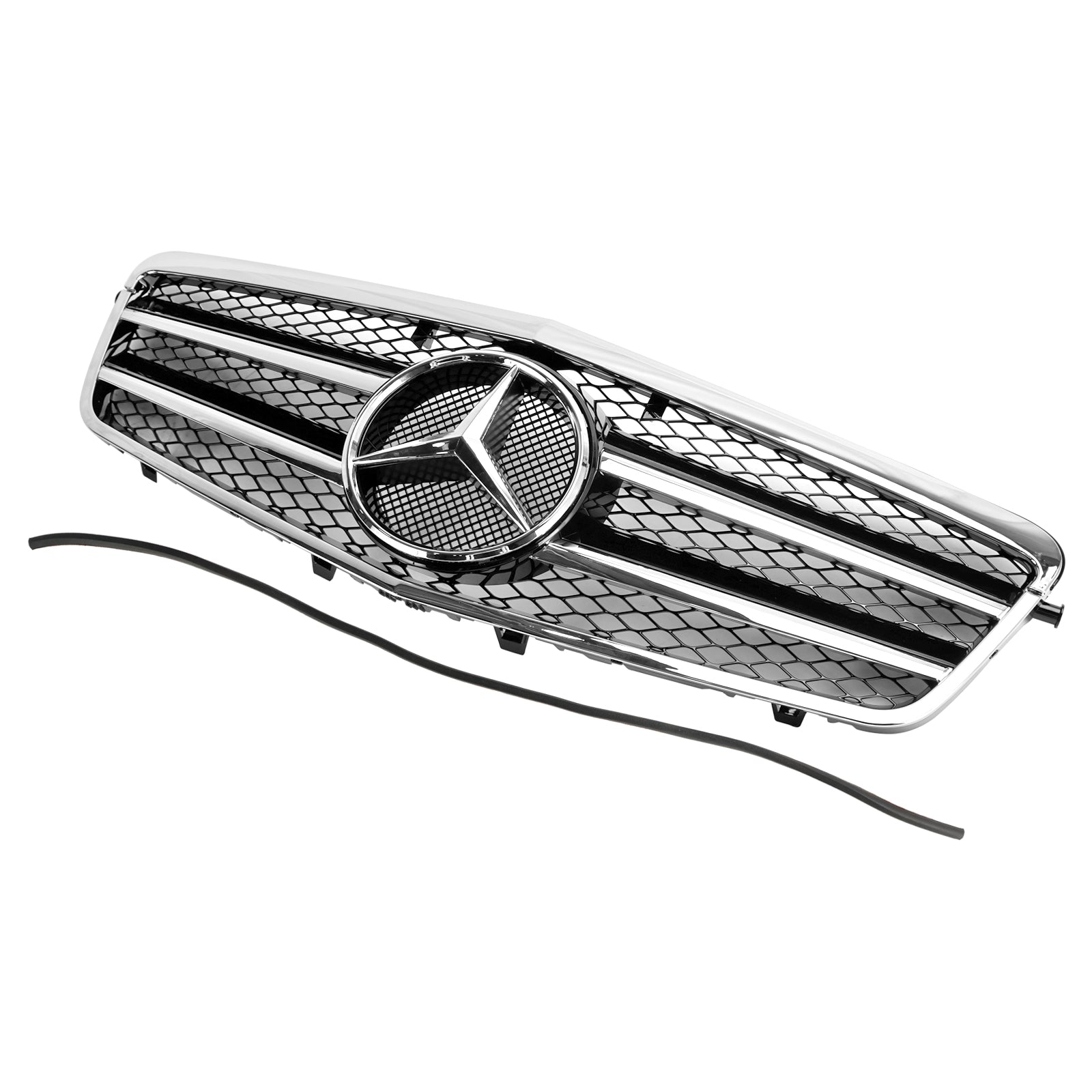 2010 2011 2012 2013 Mercedes-Benz E-Klasse W212 E350 E550 Voorbumper Grille Chroom