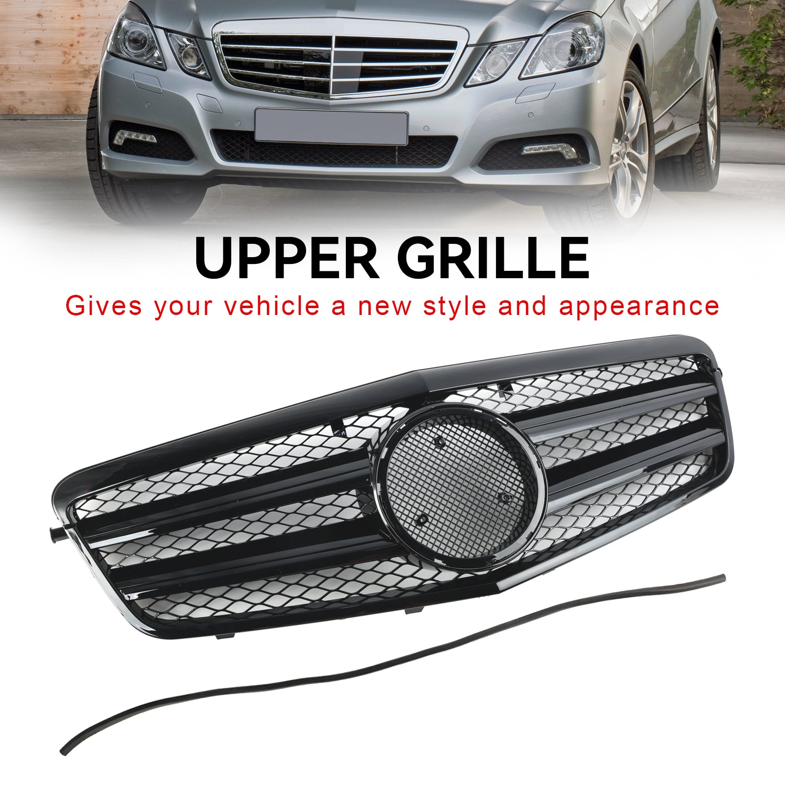 Grille de calandre de pare-chocs avant Mercedes-Benz E63 AMG 2010-2013