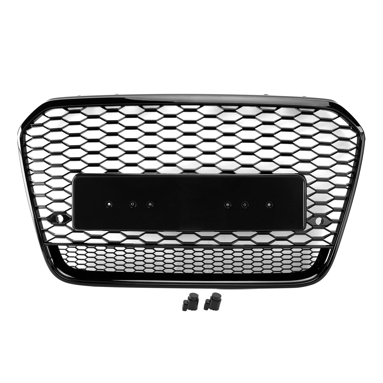 2012-2015 Audi A6 S6 C7 RS6 Style Front Mesh Honeycomb Grill Grille
