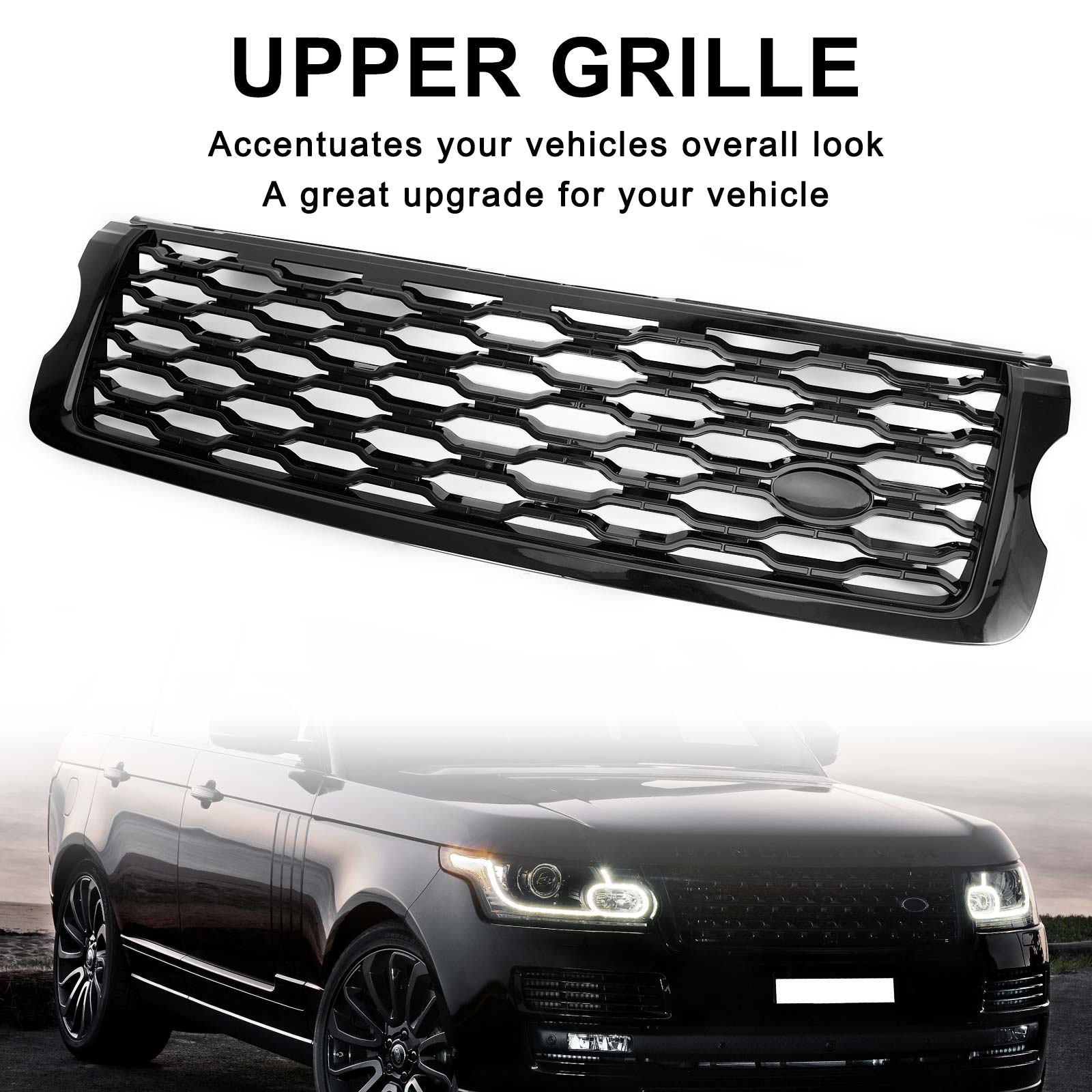 Land Rover Range Rover Vogue L405 2013-2017 Front Bumper Upper Grille Grill