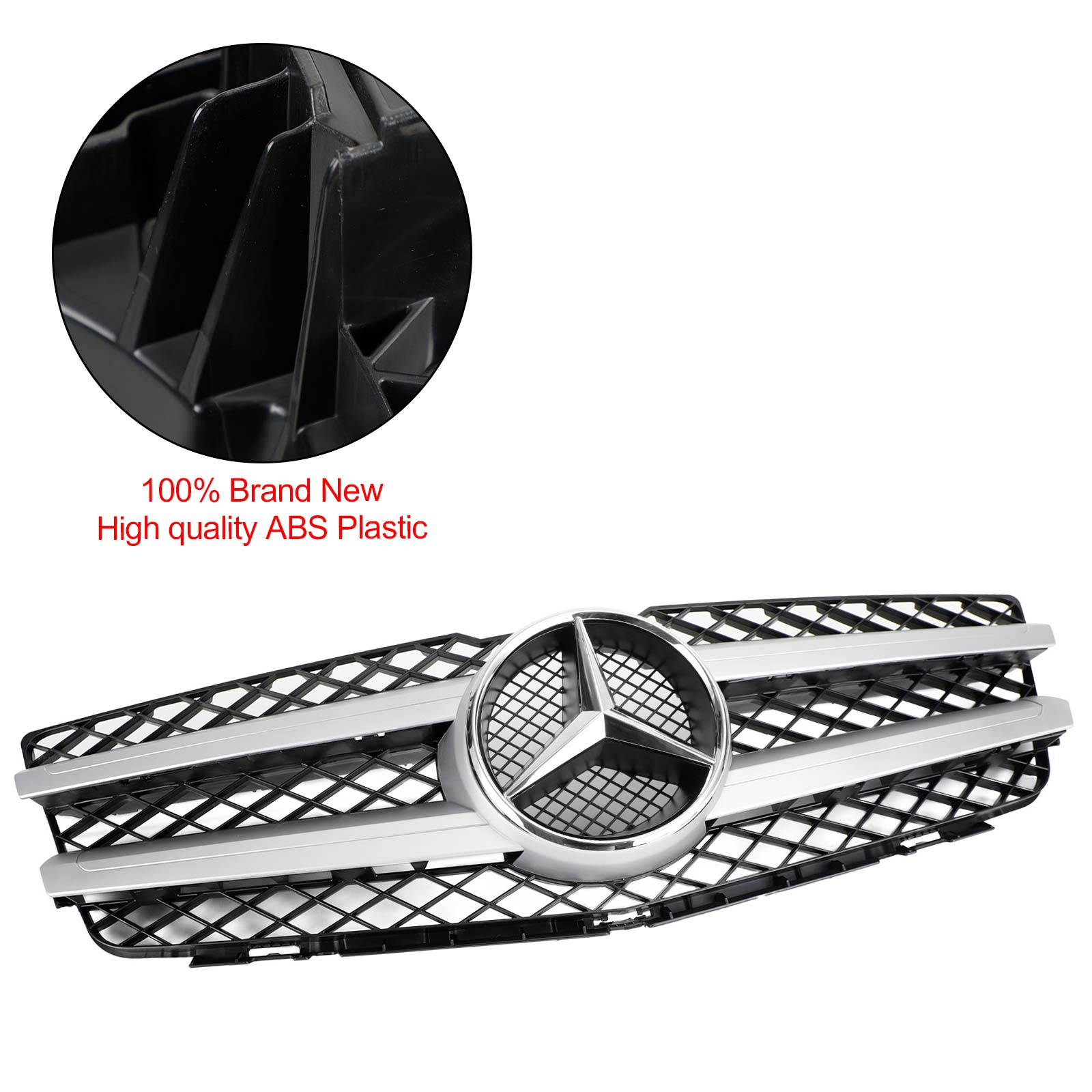 2010-2012 Mercedes Benz GLK X204 GLK350 Voorkap Bumper Grill Grille 2048800283