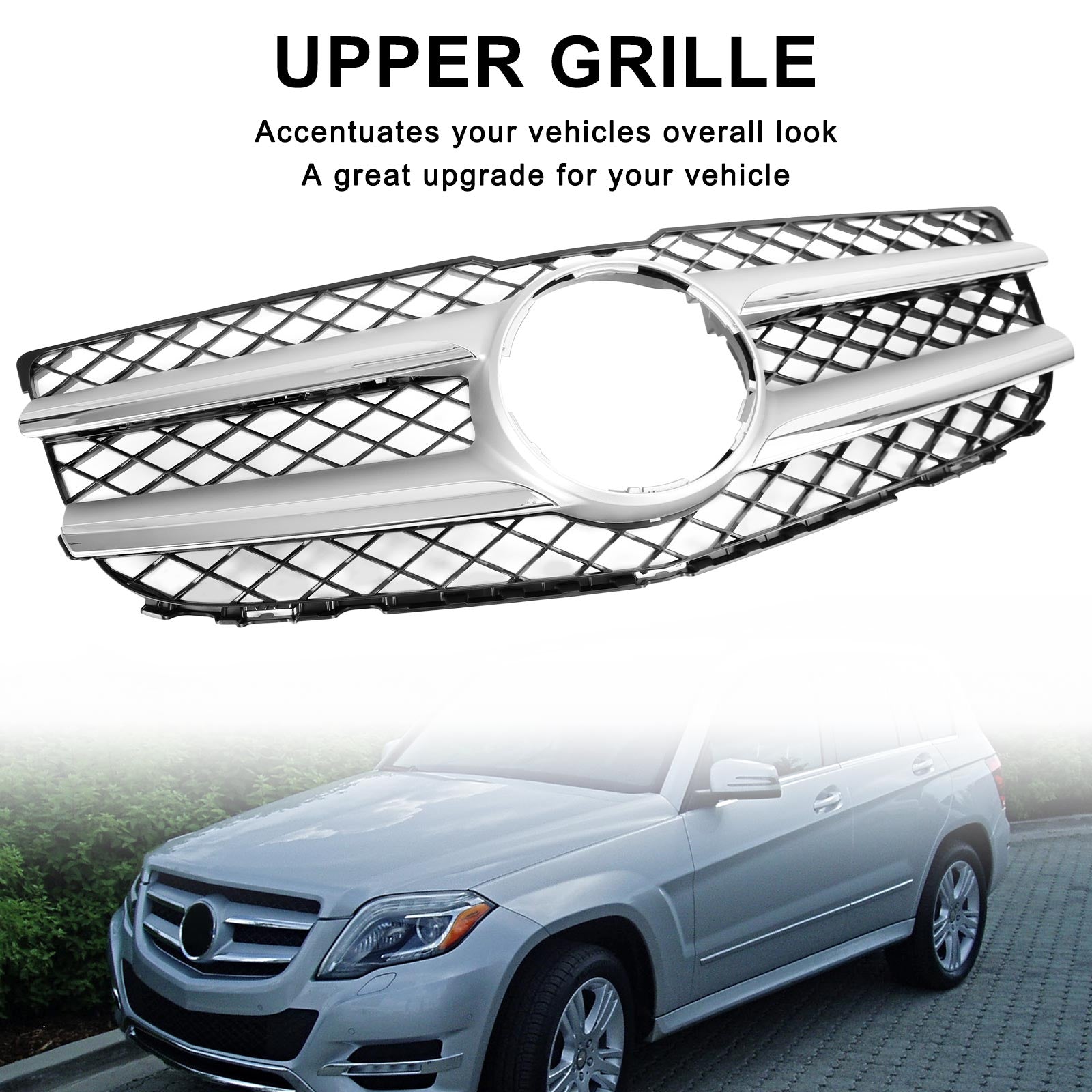 Mercedes-Benz GLK250 GLK350 Front Hood Bumper Grill Grille 2048802983