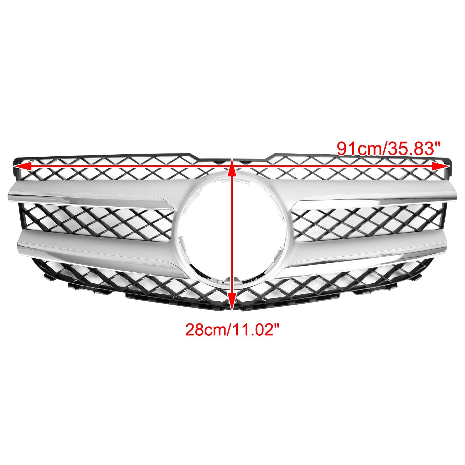 Mercedes-Benz GLK250 GLK350 Front Hood Bumper Grill Grille 2048802983