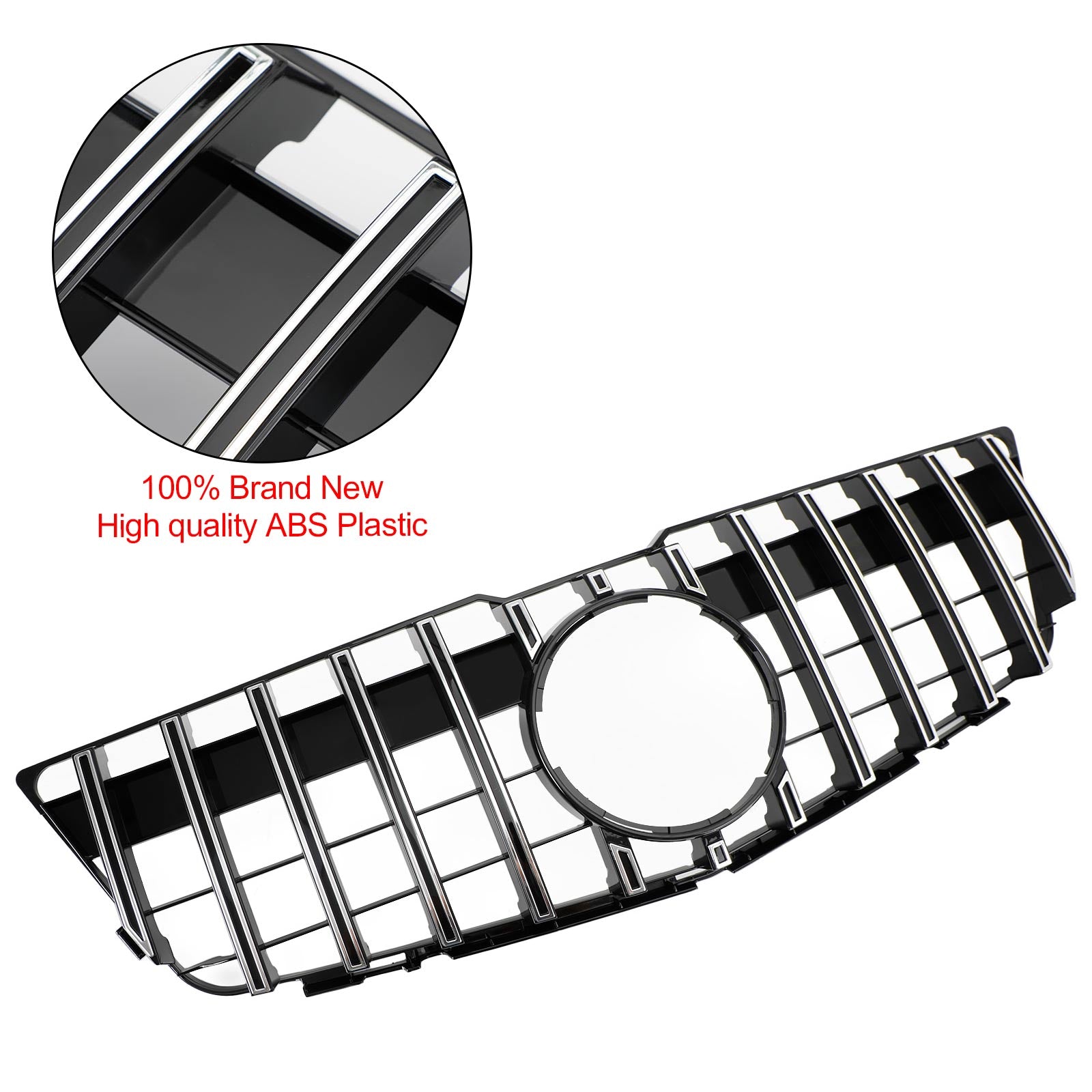 2008-2012 Mercedes-Benz GLK X204 Grille supérieure de pare-chocs avant Style GT 83222277300