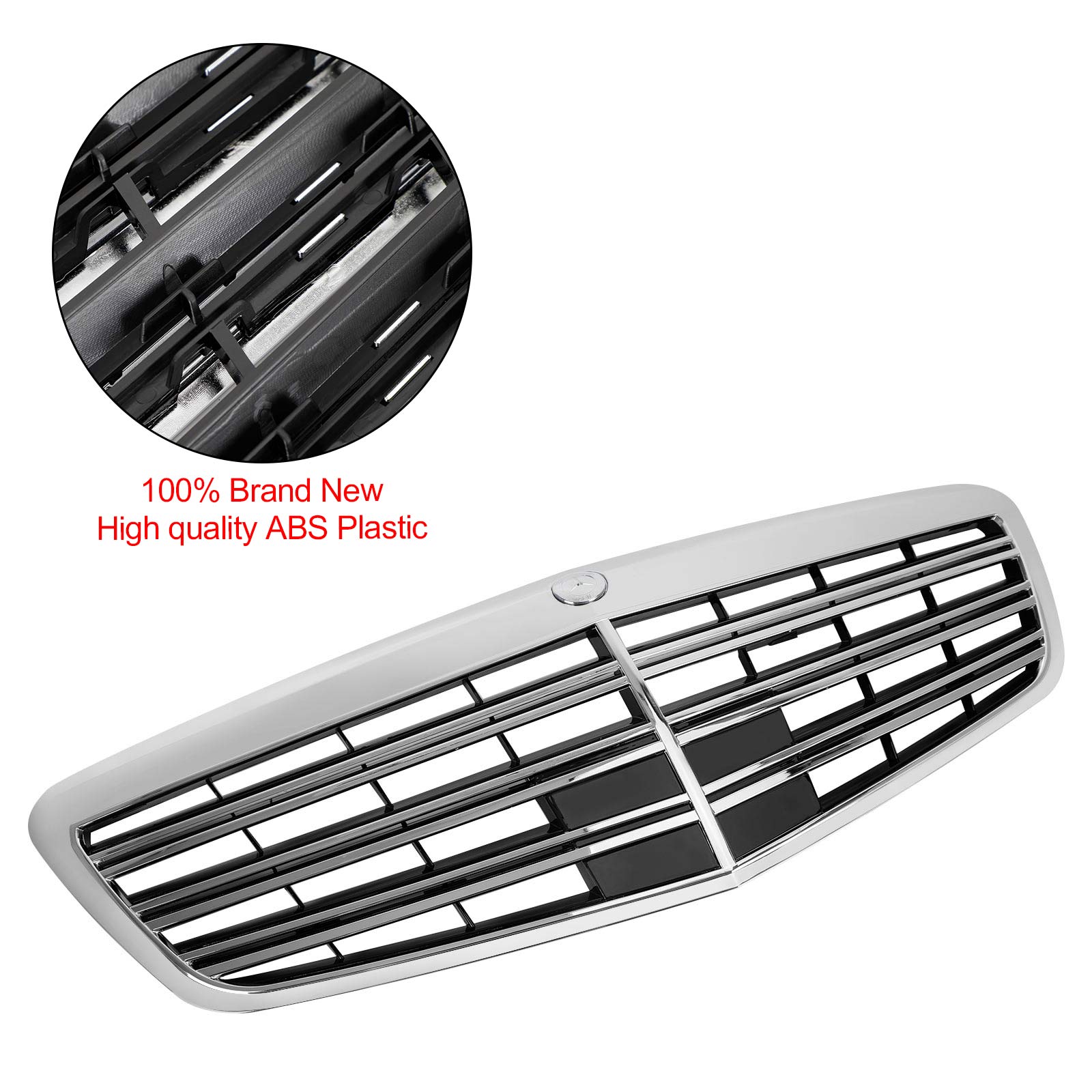 2010-2013 Mercedes-Benz S-Klasse S400 S450 S550 S600 S65 S63 AMG W221 AMG-stijl Frontgrille Grille