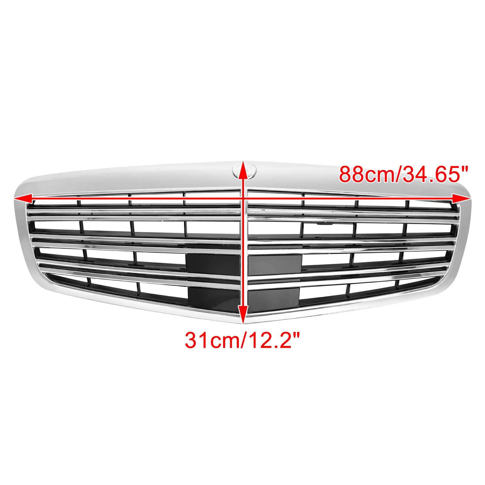 2010-2013 Mercedes-Benz S-Klasse S400 S450 S550 S600 S65 S63 AMG W221 AMG-stijl Frontgrille Grille