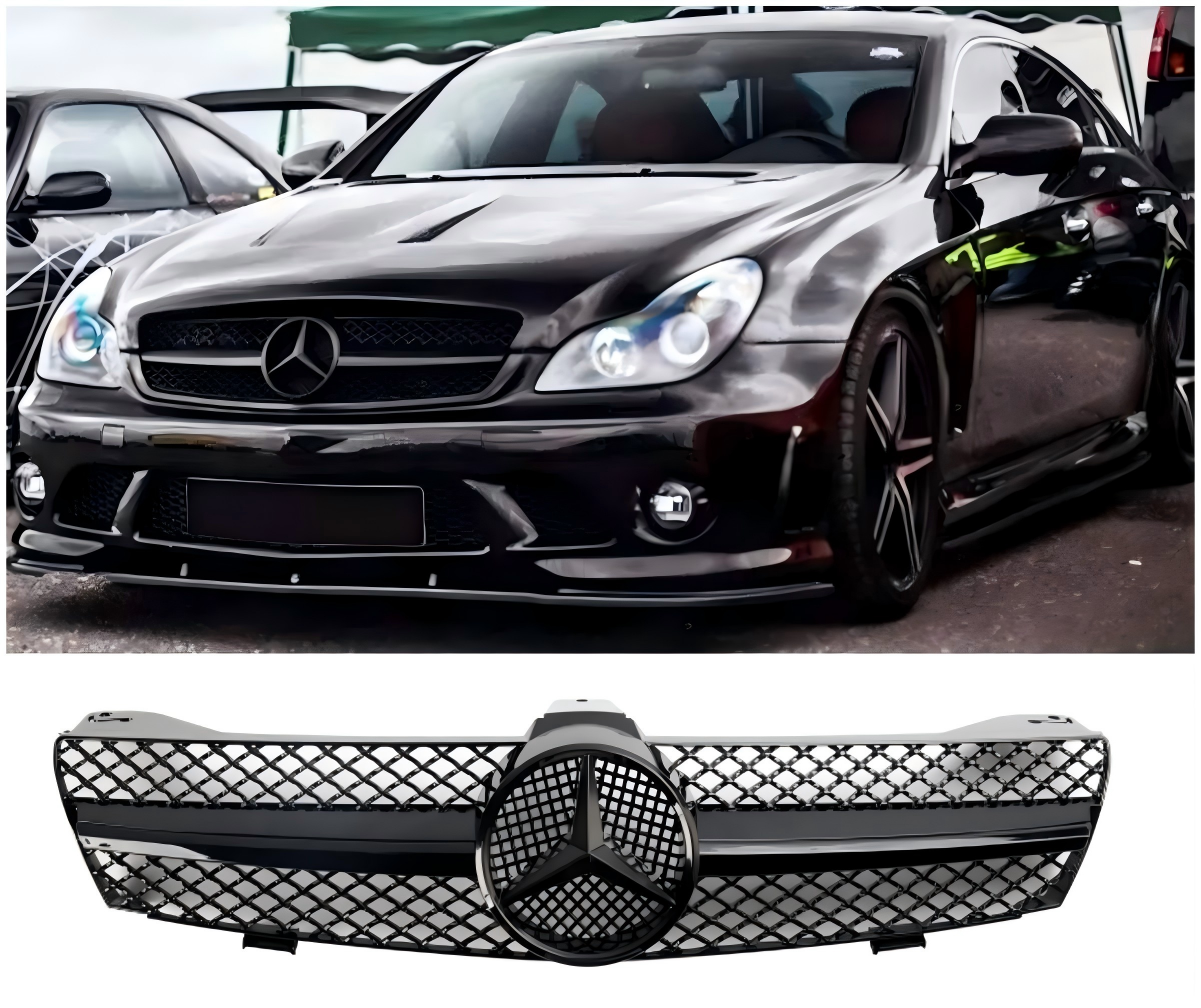 Classe CLS 2004-2008 W219 Grille de pare-chocs avant Mercedes Benz C219 CLS280 CLS320 CLS350