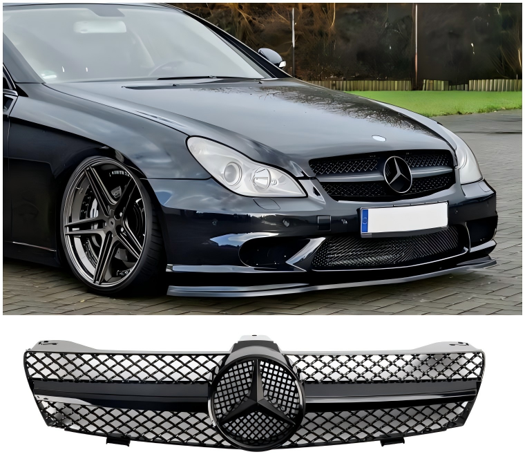 2004-2008 CLS-Class W219 C219 CLS280 CLS320 CLS350 Mercedes Benz Front Bumper Grille Grill