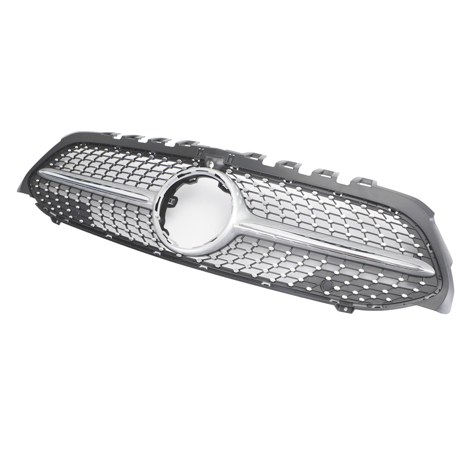 2019–2023 Benz A-klasse W177 Diamantgitter foran i sort/krom