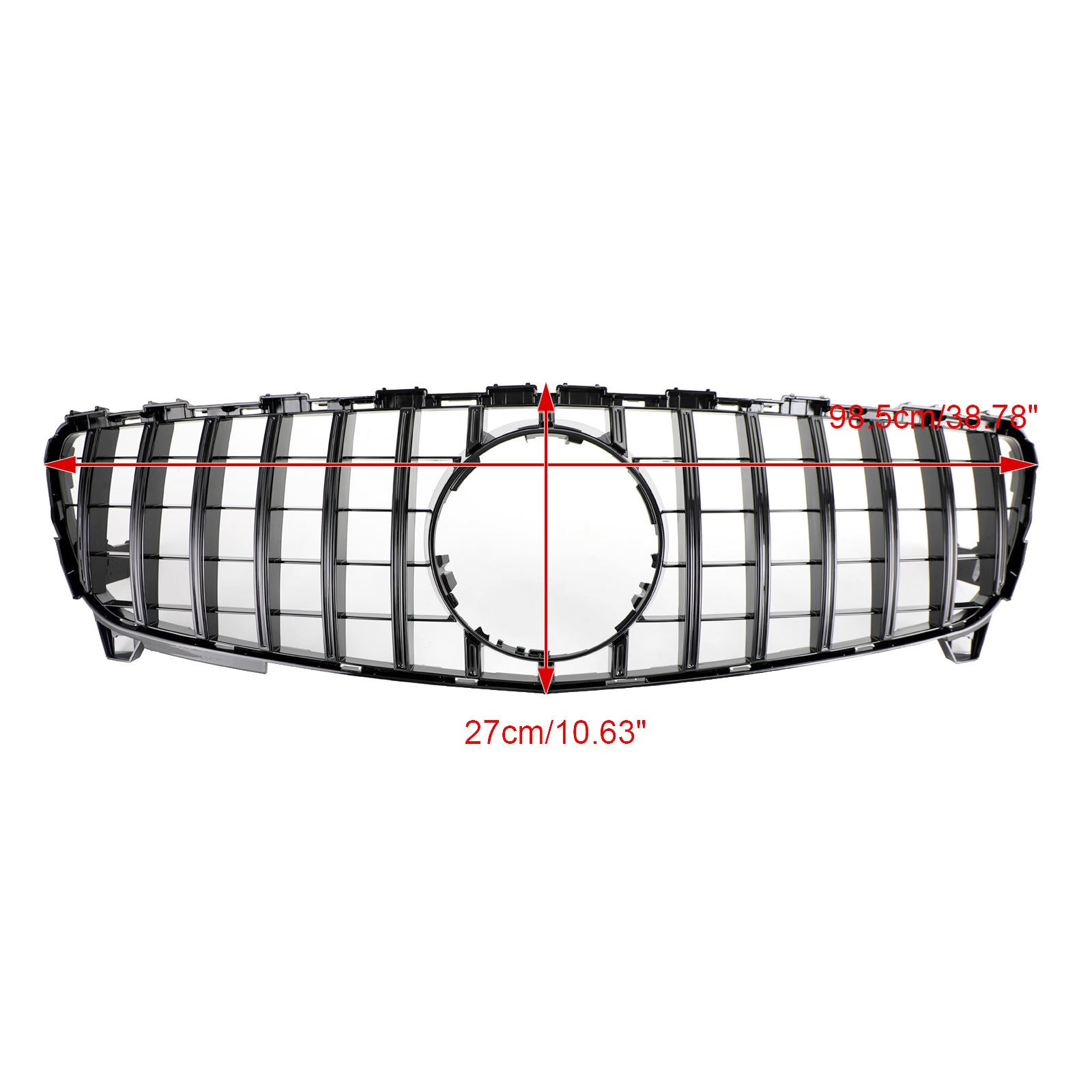 2016 2017 2018 A CLASS W176 MERCEDES BENZ GTR Style Front Bumper Grille Grill