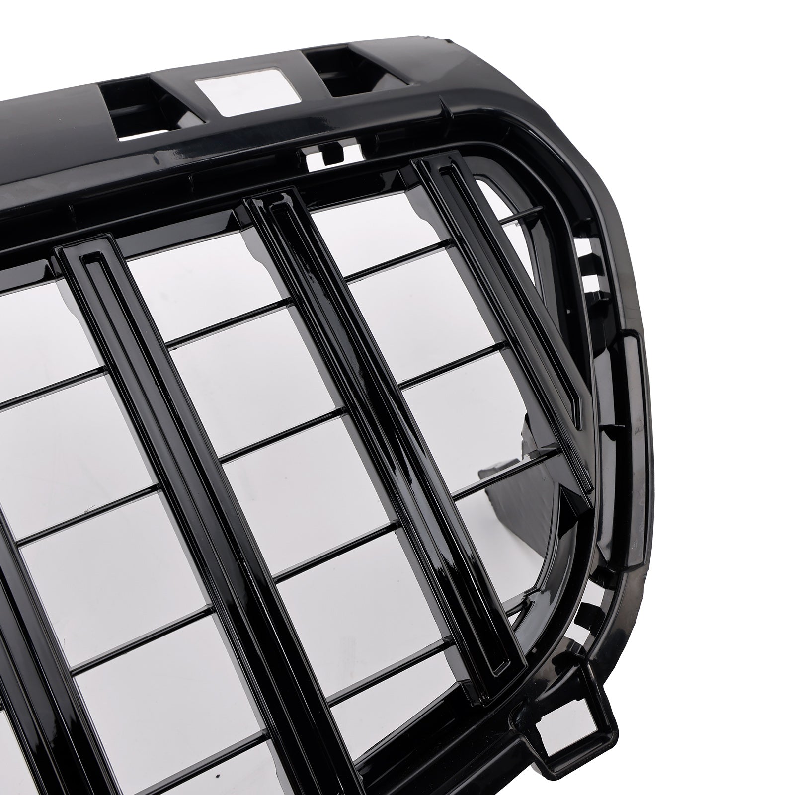 2013-2015 Mercedes Benz A CLASS W176 Front Bumper Grill Grille Gloss Black