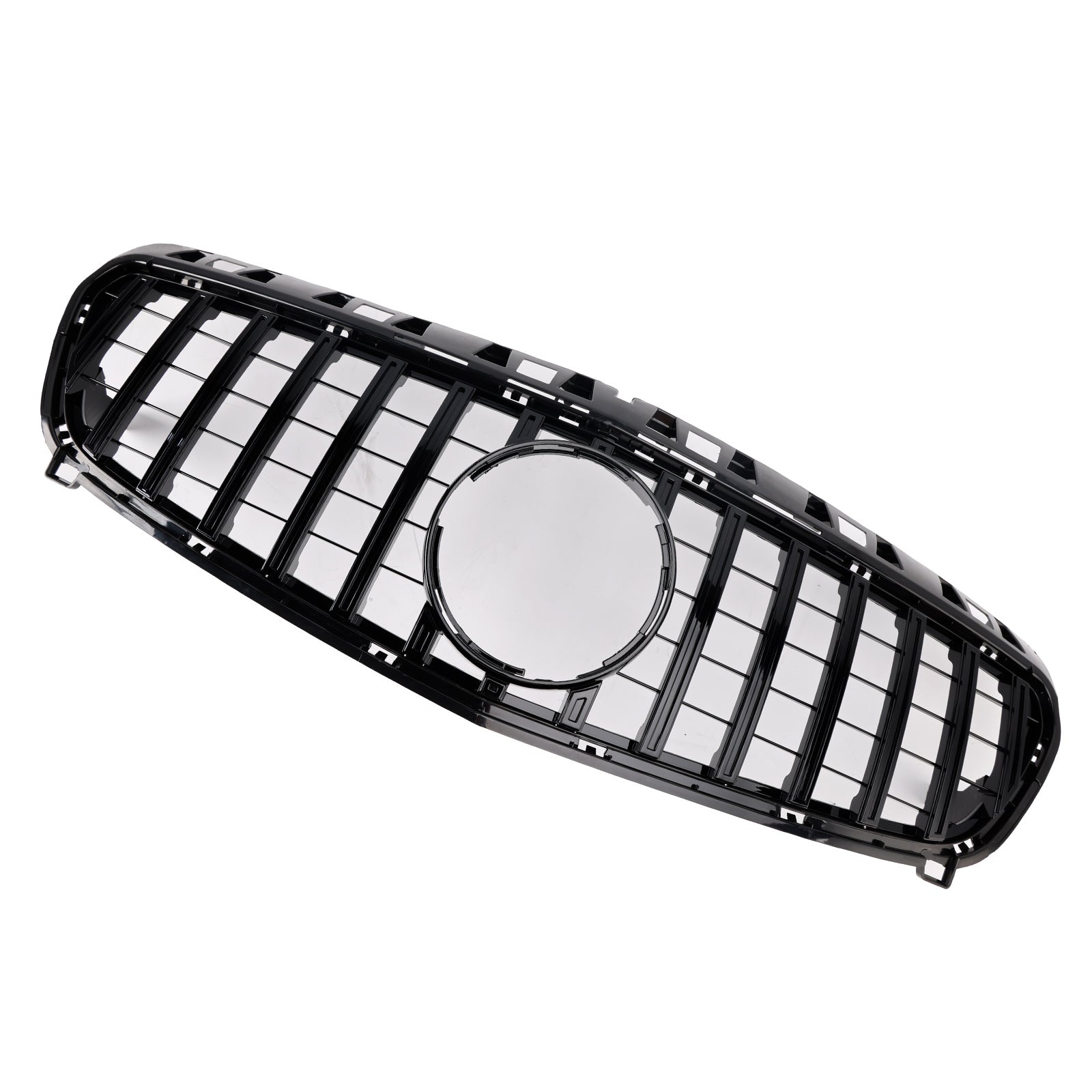 A CLASS W176 2013-2015 Mercedes Benz Gloss Black Front Bumper Grille Grill