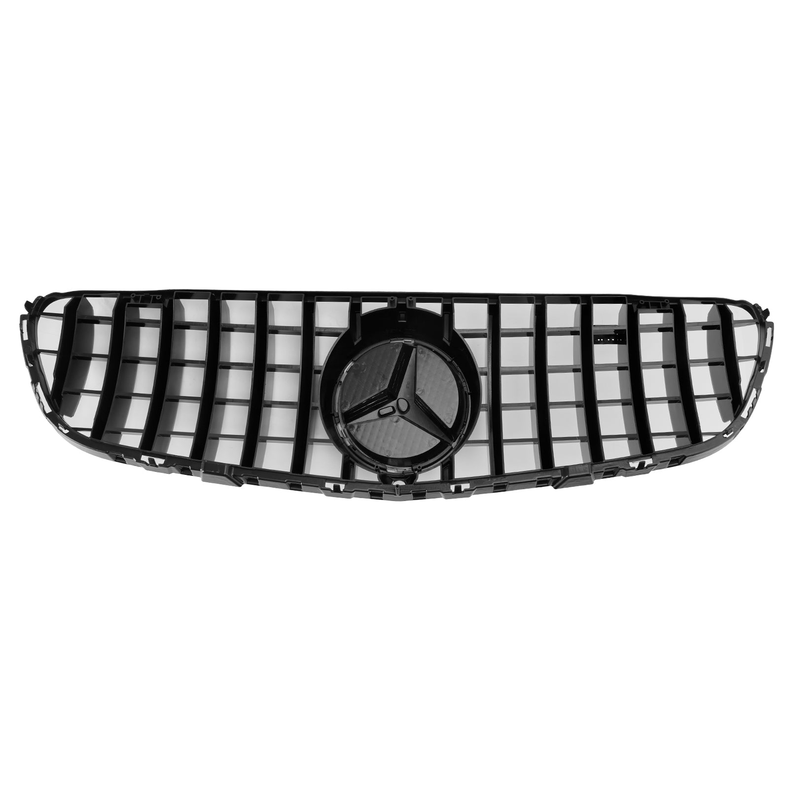 2015-2019 Mercedes Benz GLC X253 C253 Front Bumper Grill Grill Gloss Black