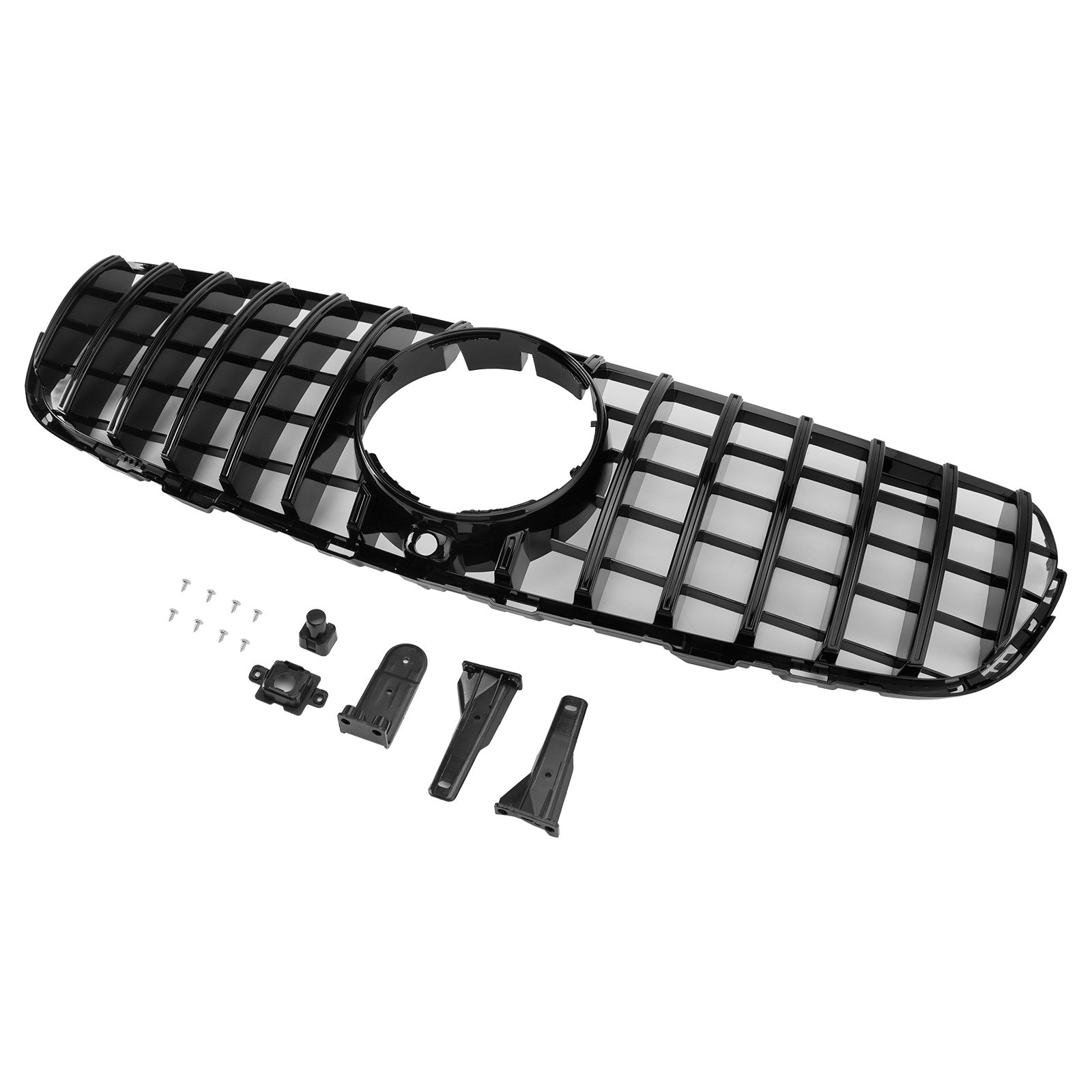 2015-2019 Mercedes Benz GLC X253 C253 Grille de pare-chocs avant noir brillant