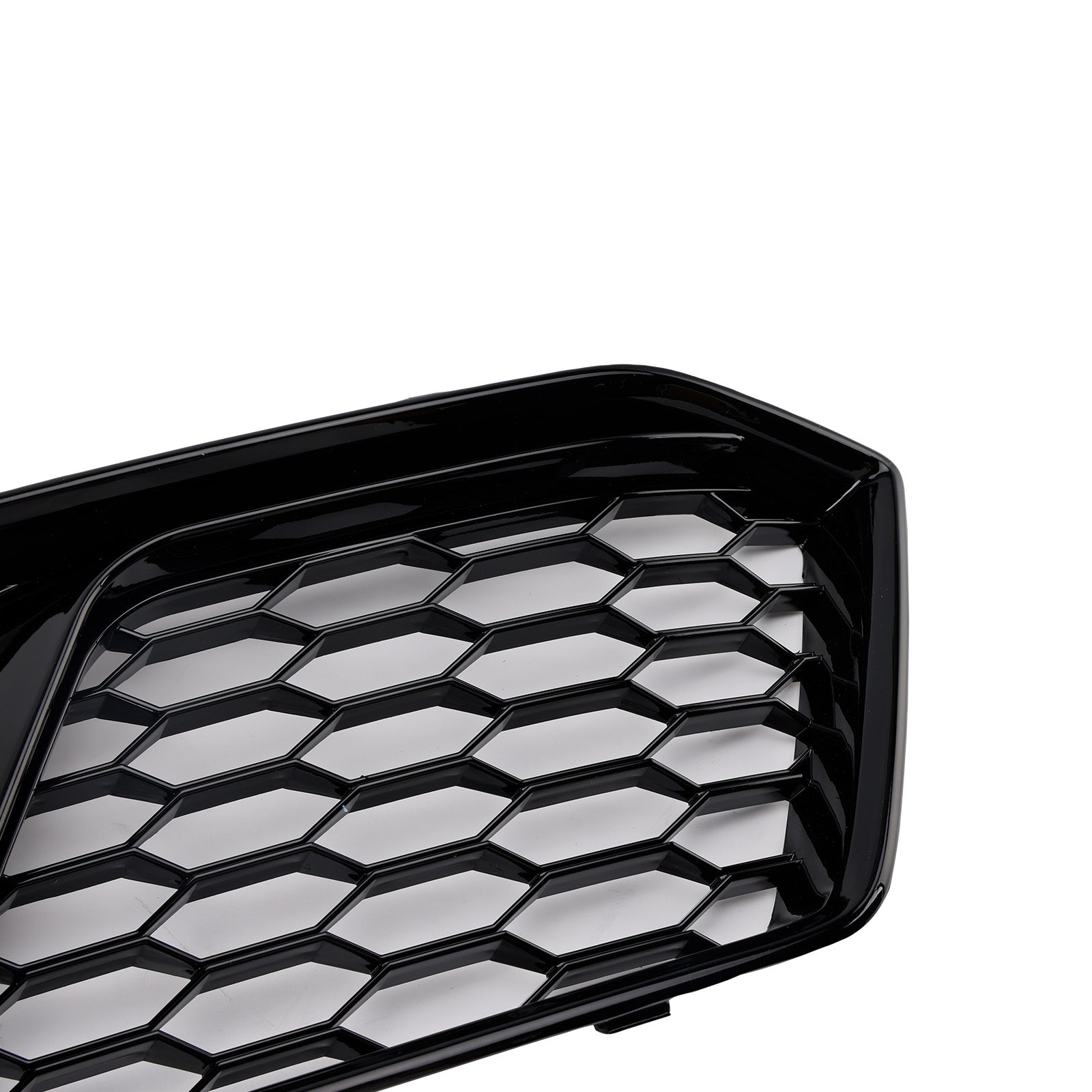 2018 2019 Audi Q5 SQ5 Front Honeycomb Mesh Grill + Fog Lamp Grille