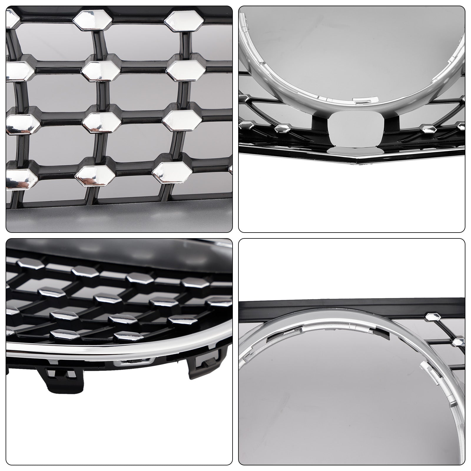 Mercedes E-KLASSE 2014-2017 W207 Coupé Diamond Voorbumper Grille Grille