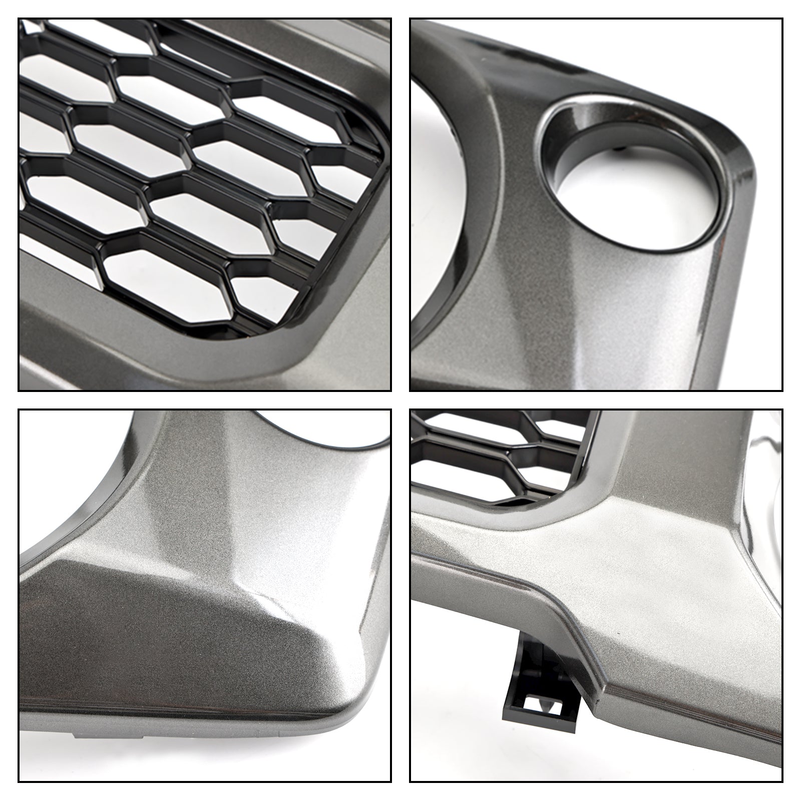 2019 2020 2021 2022 2023 Suzuki Jimny JB74 Honeycomb Främre stötfångare Grill Grill Grå