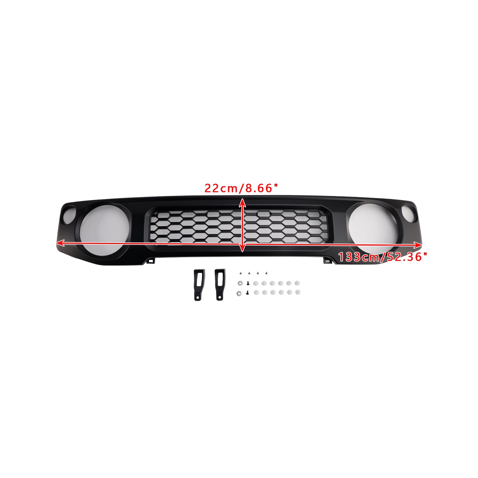 2019-2023 Suzuki Jimny JB64 JB74 Black Honeycomb Front Bumper Grille Grill