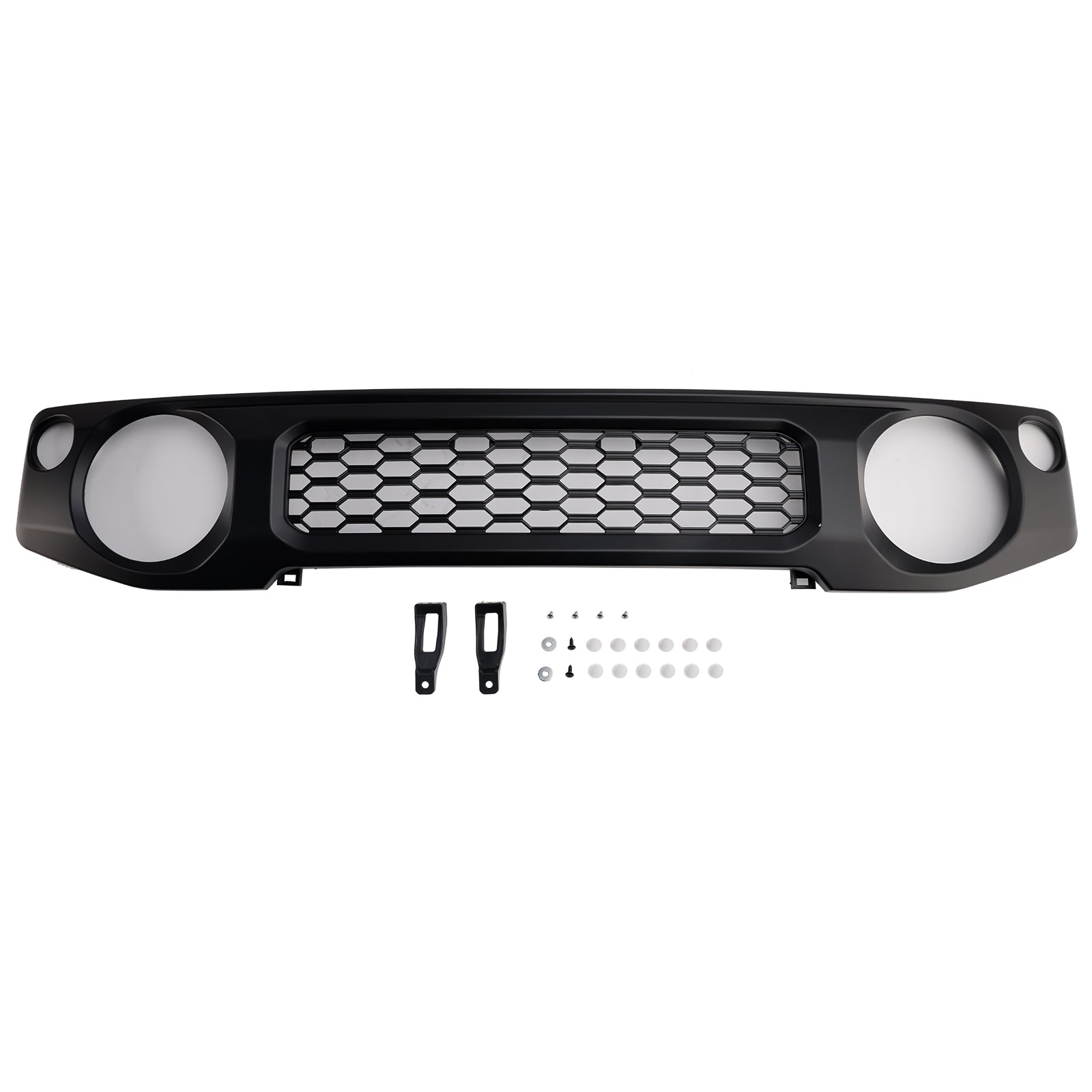 2019 2020 2021 2022 2023 Suzuki Jimny JB64 JB74 Black Honeycomb Front Challed Grille Grill