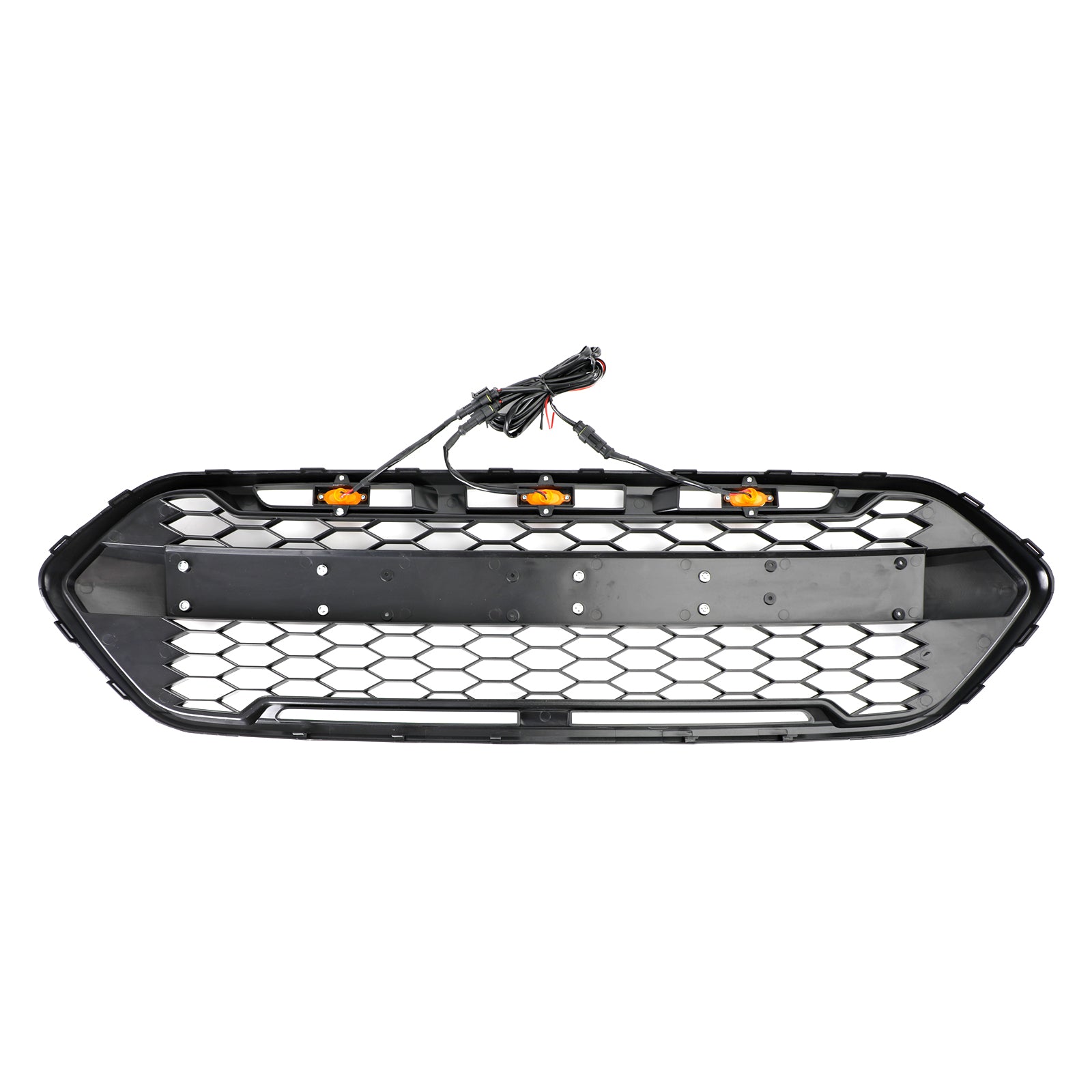 Raptor Style 2018-2023 Ford Transit Custom Trail met 3LED matzwarte voorbumpergrille