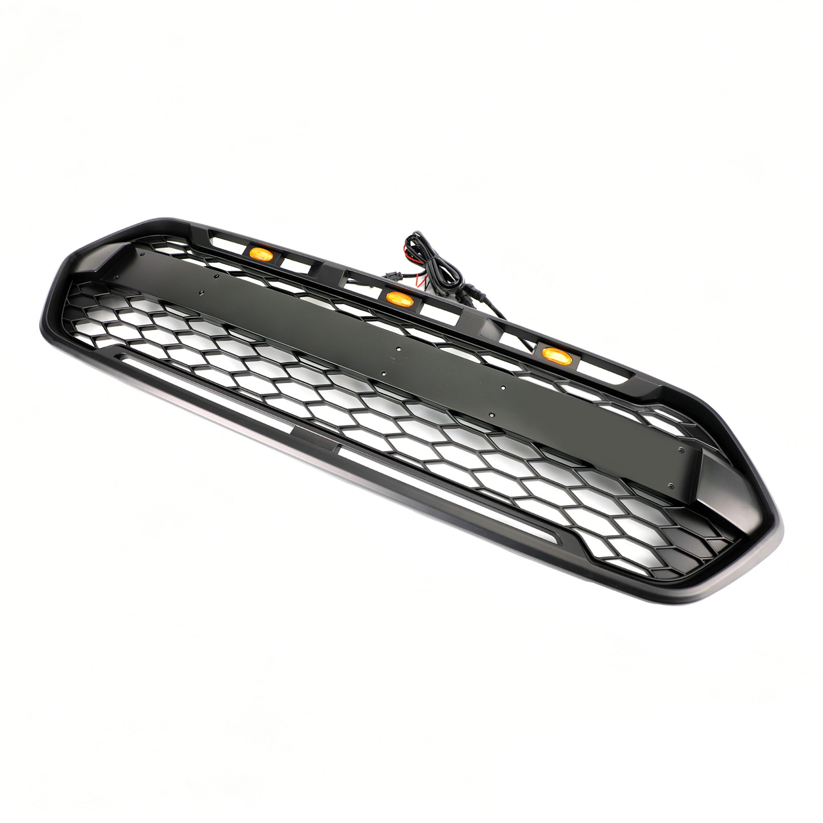 Raptor Style 2018-2023 Ford Transit Custom Trail met 3LED matzwarte voorbumpergrille