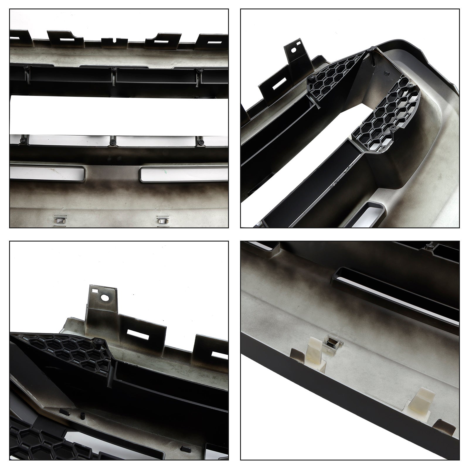 2015 2016 2017 2018 2019 Ford Ranger T7 Ranger Raptor Style Grille de pare-chocs avant noir mat