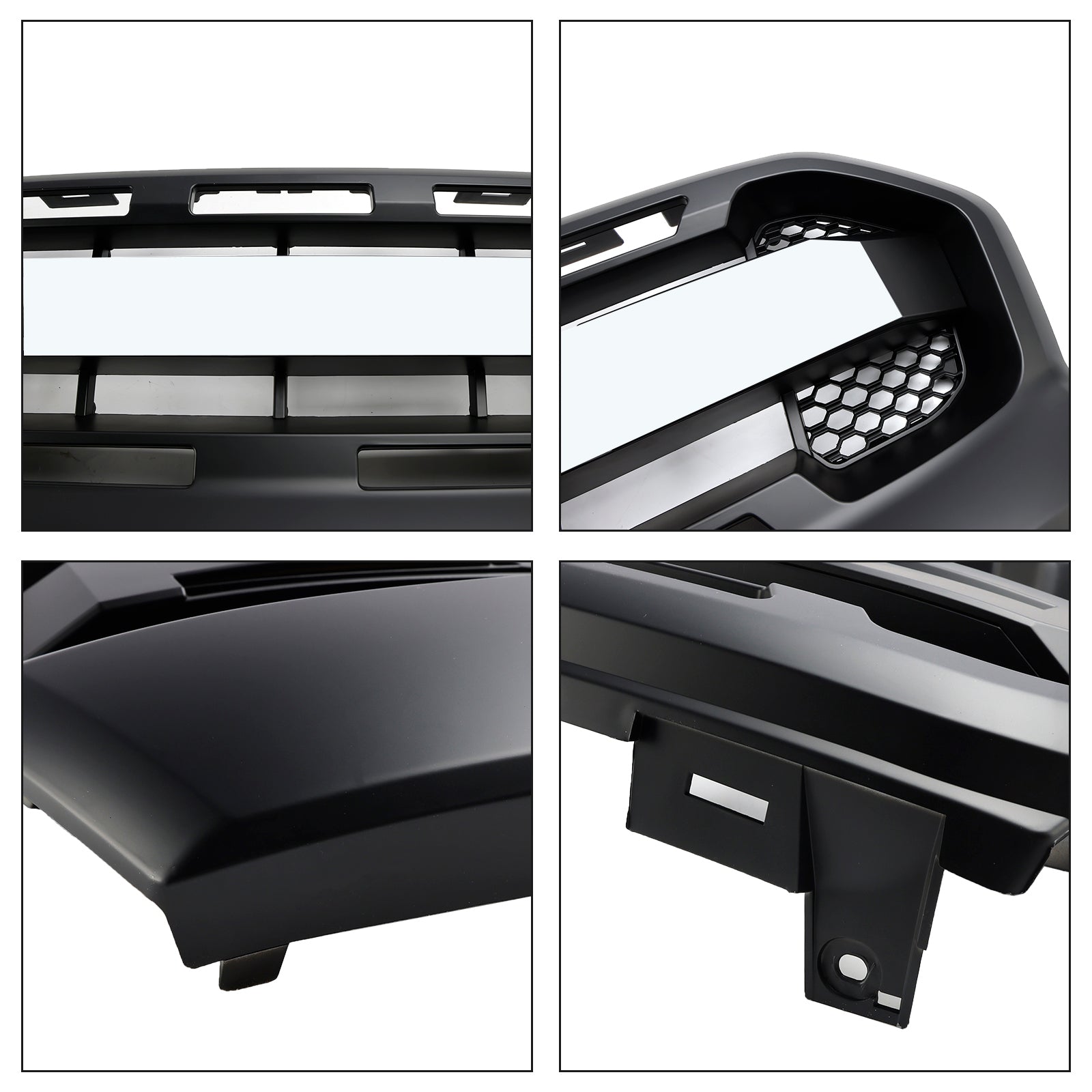 2015-2019 Ford Ranger T7 W/LED Raptor Style Front Bumper Grill Grille
