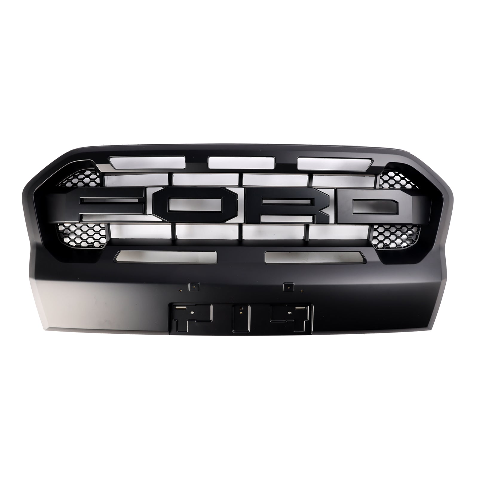 Raptor Style 2019-2023 T8 Ford Ranger Ranger Front Bumper Grill Matt Black