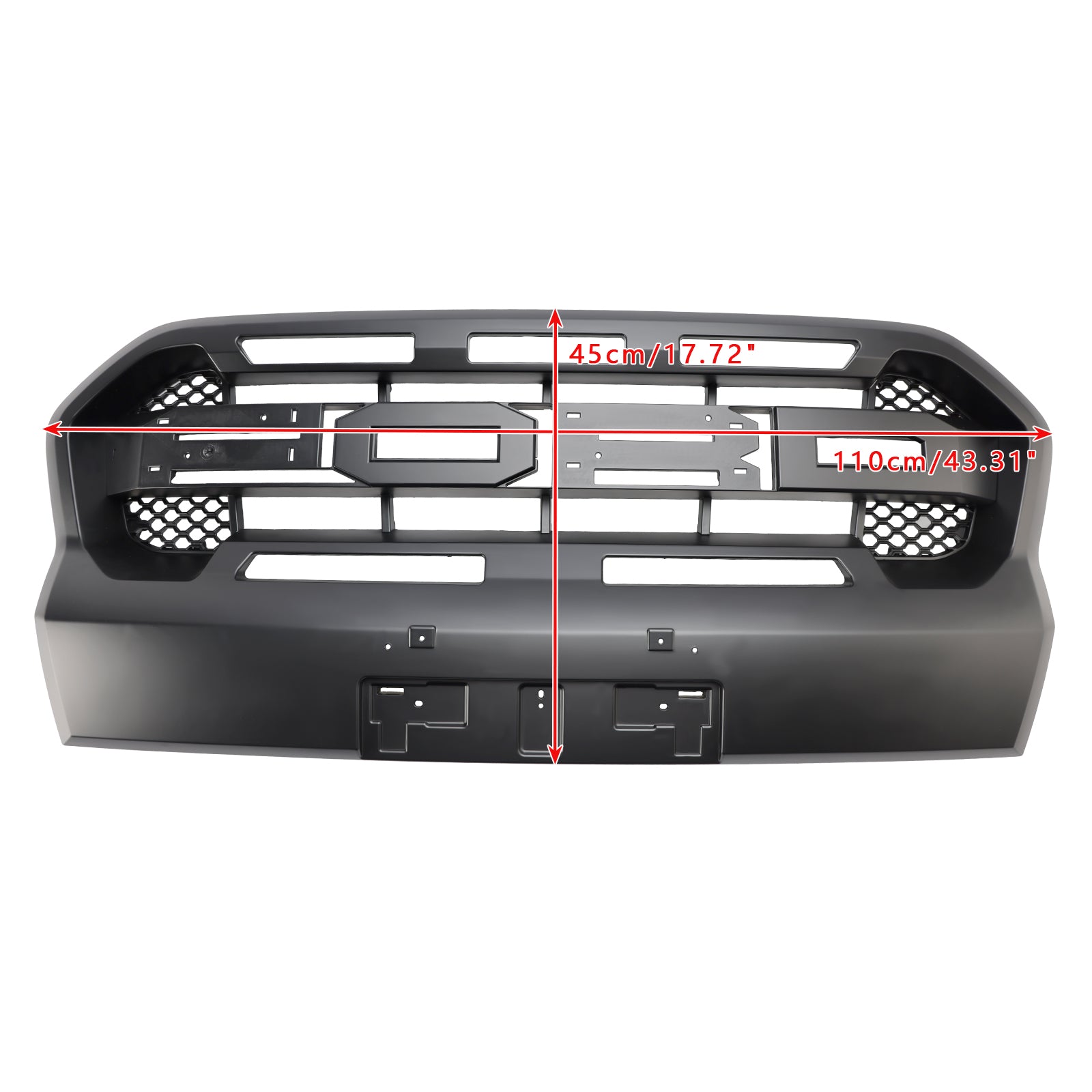 2019-2023 Ford Ranger T8 met LED Raptor-stijl voorbumpergrille