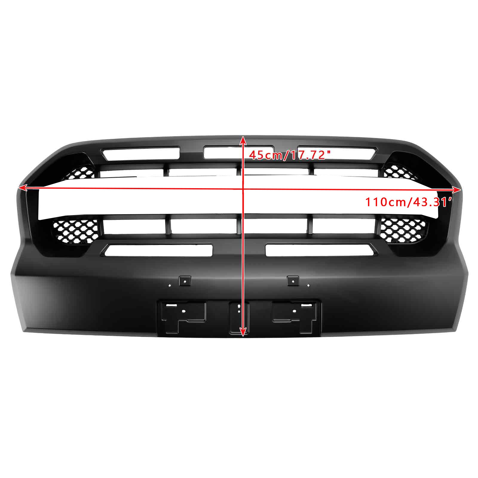 2019-2023 Ford Ranger T8 com Raptor Raptor LED grade de pára-choques dianteiro
