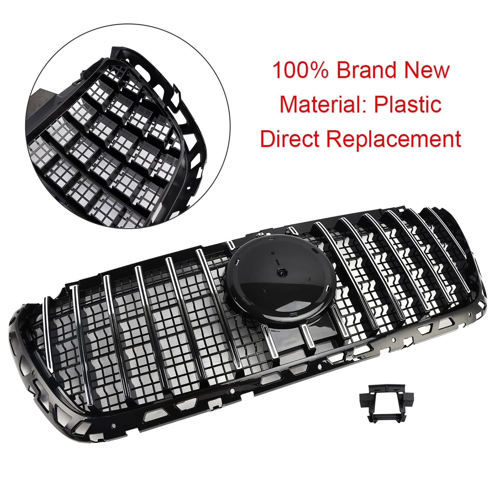 Mercedes Sprinter 2018 2019 2020 2021 2022 2023 W907 W910 Grille de pare-chocs avant de style GT